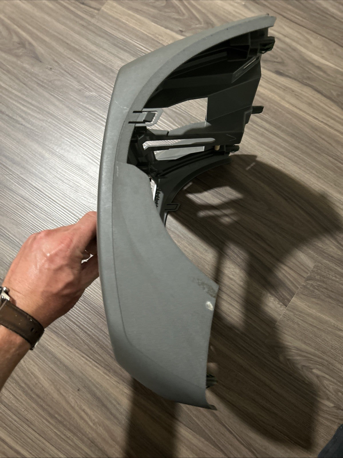 2009 2010 2011 2012 Nissan Frontier Xterra Dash Radio Trim Bezel Gray Silver 155