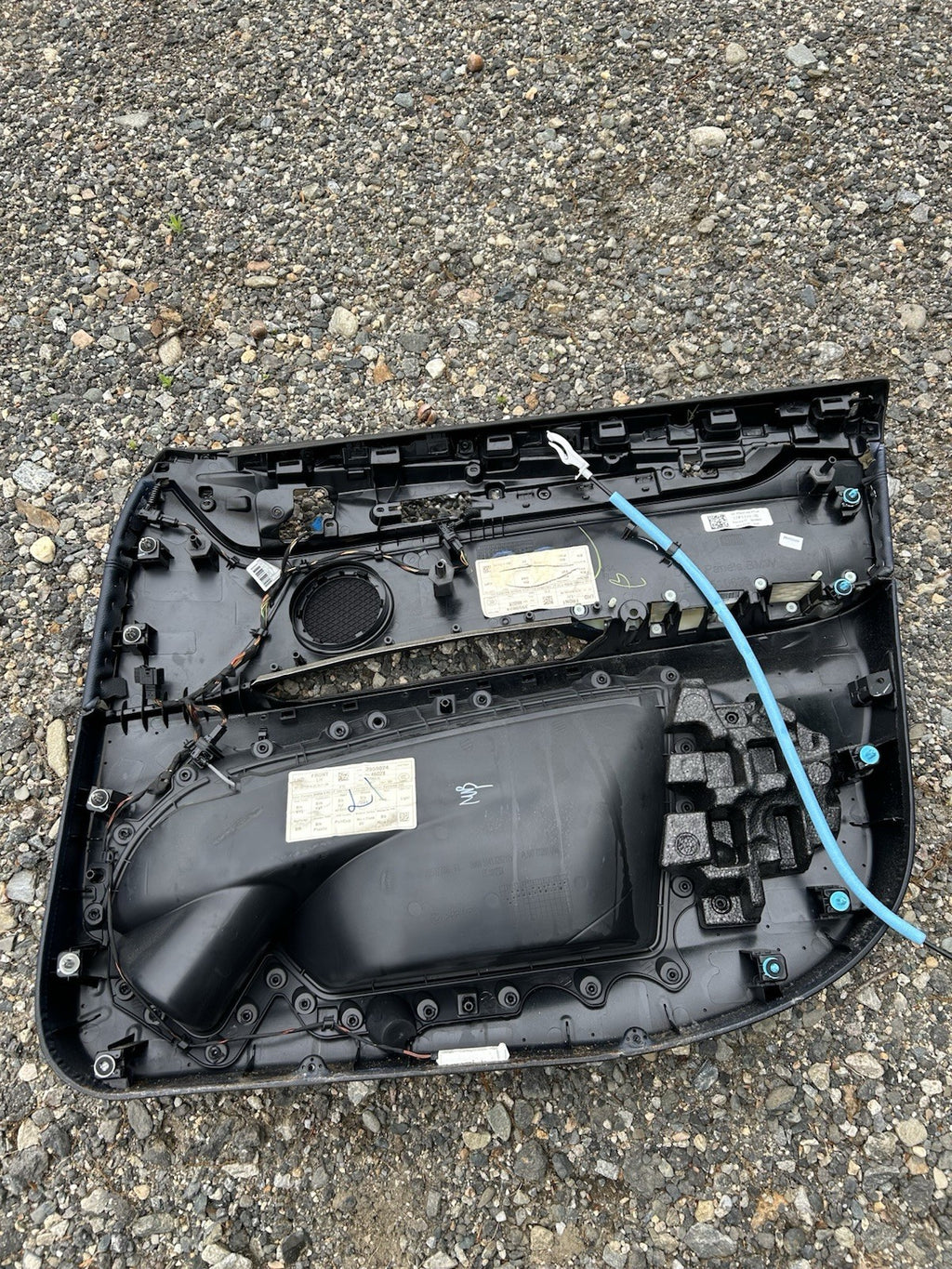 BMW X5 F15 FRONT LEFT DRIVER SIDE INTERIOR DOOR PANEL TRIM COVER OEM 2014-2018