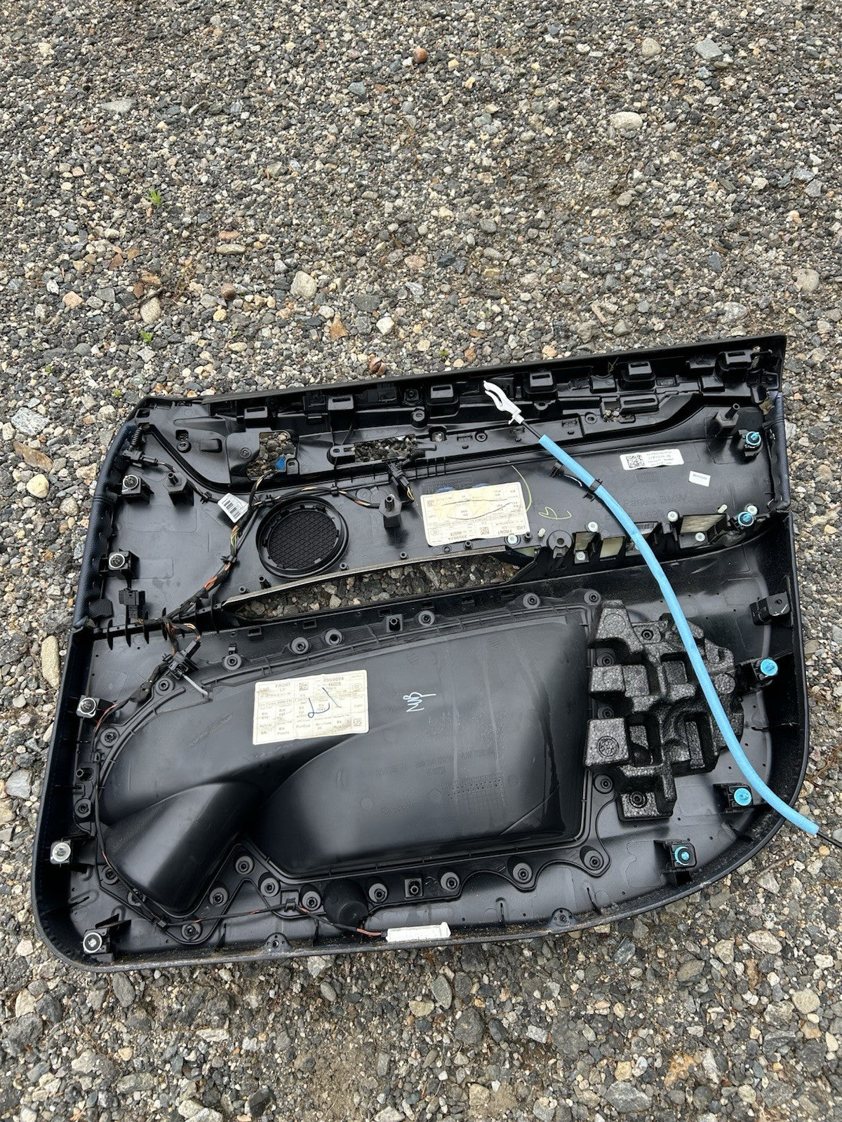 BMW X5 F15 FRONT LEFT DRIVER SIDE INTERIOR DOOR PANEL TRIM COVER OEM 2014-2018