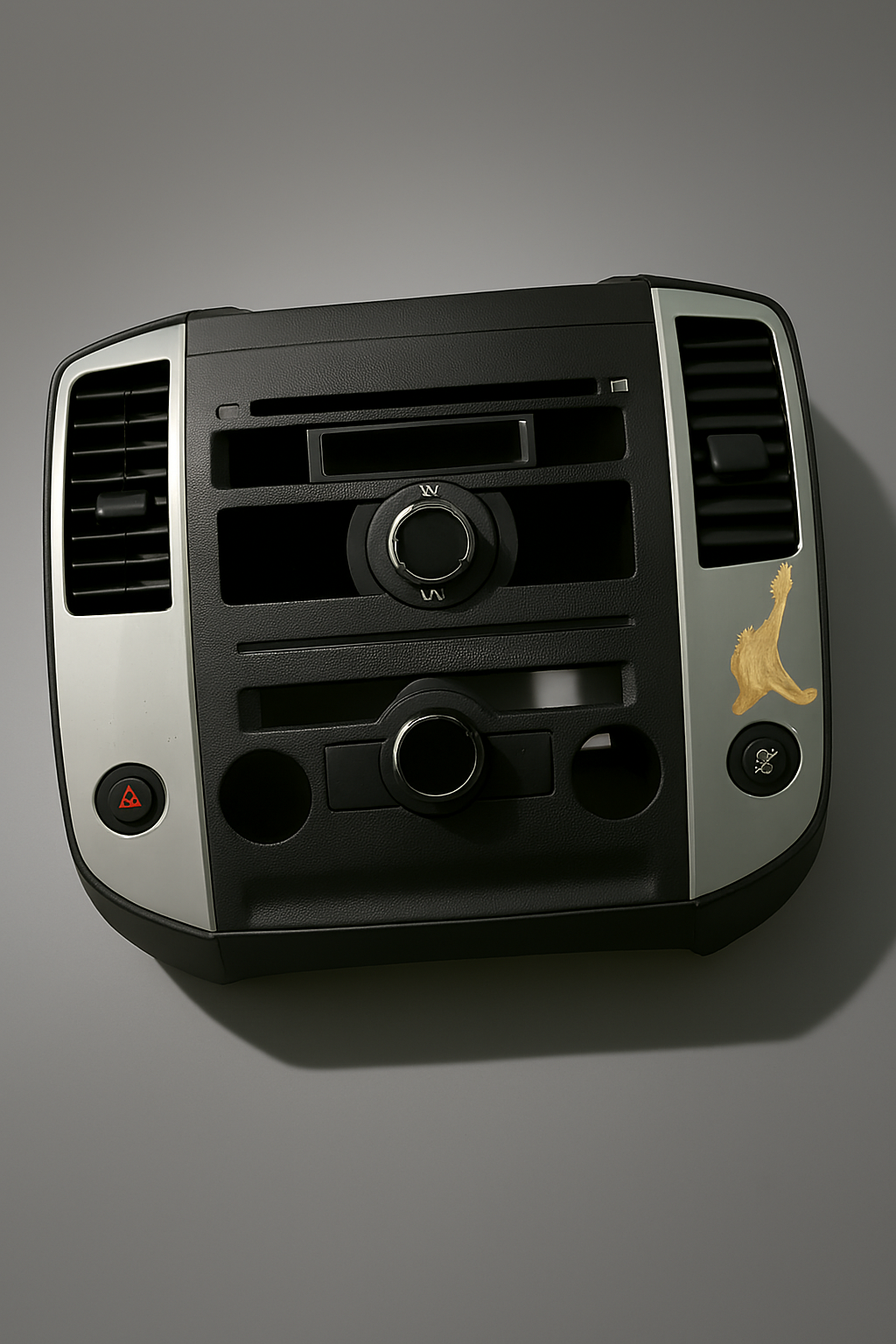 2009-2012 Nissan Frontier Xterra Center Dash Radio HVAC Trim Bezel Panel