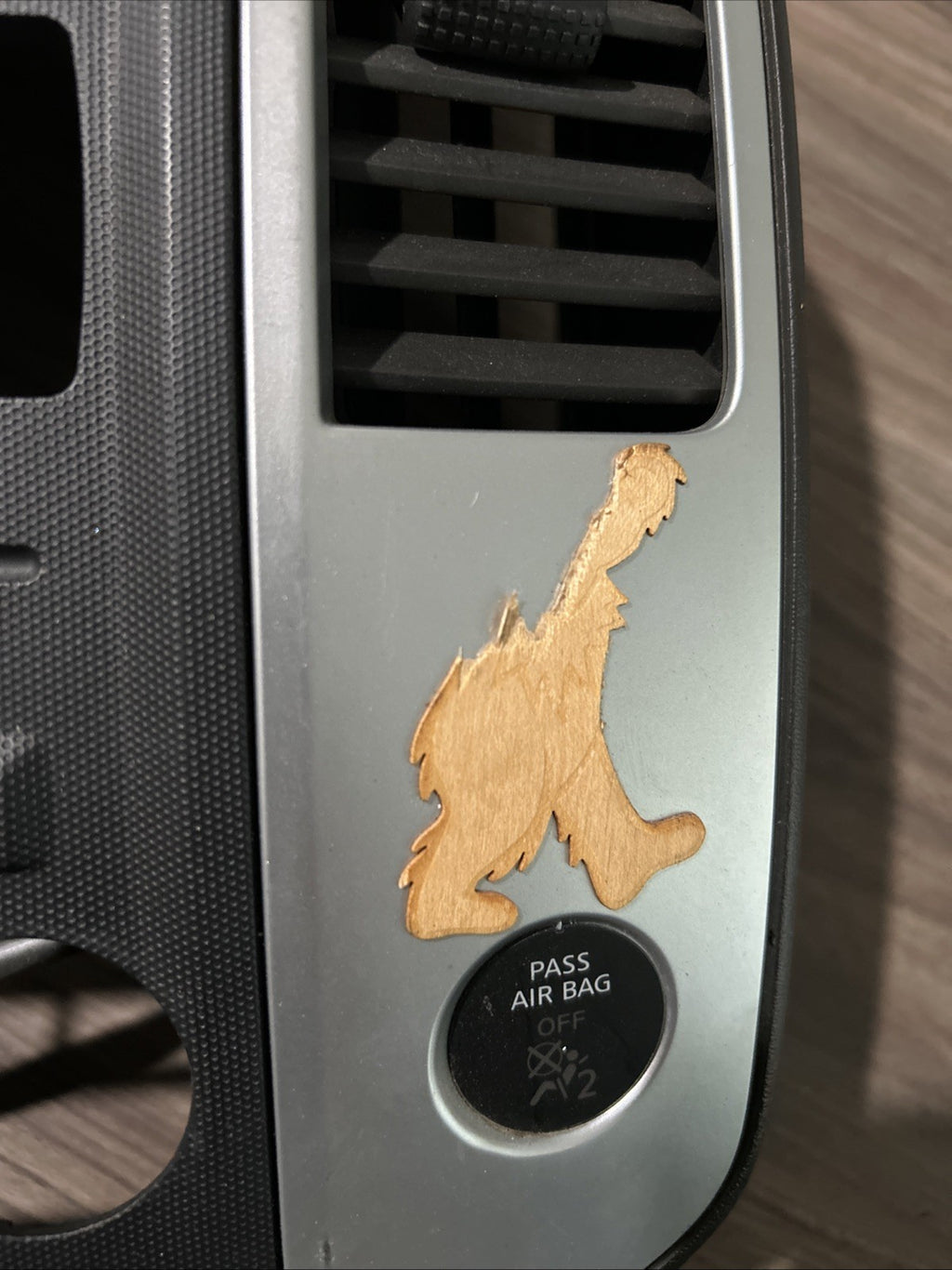 2009-2012 Nissan Frontier Xterra Center Dash Radio HVAC Trim Bezel Panel