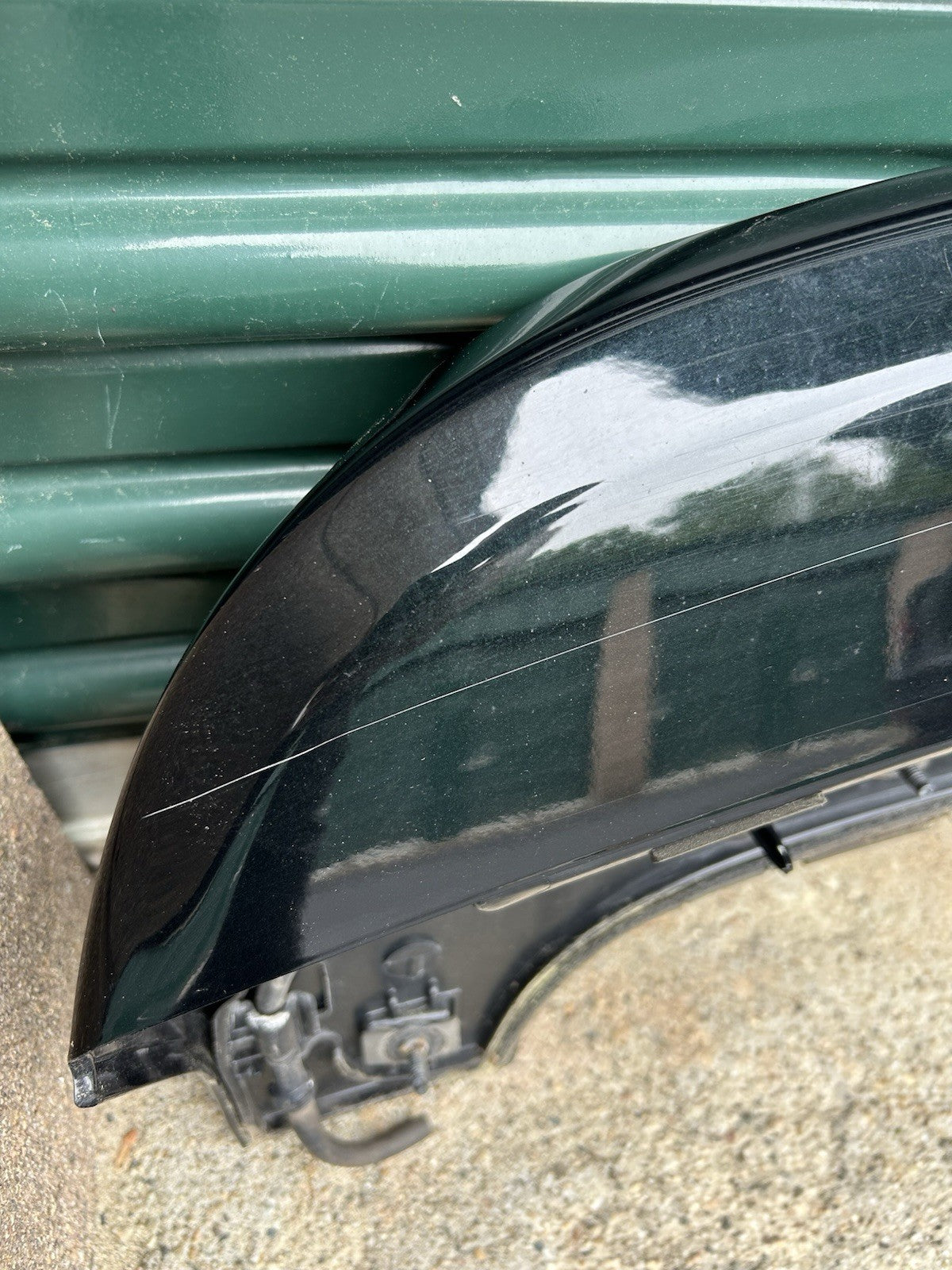 2014-2021 Jeep Grand Cherokee Rear Liftgate Upper Spoiler Wing w/Light Black OEM