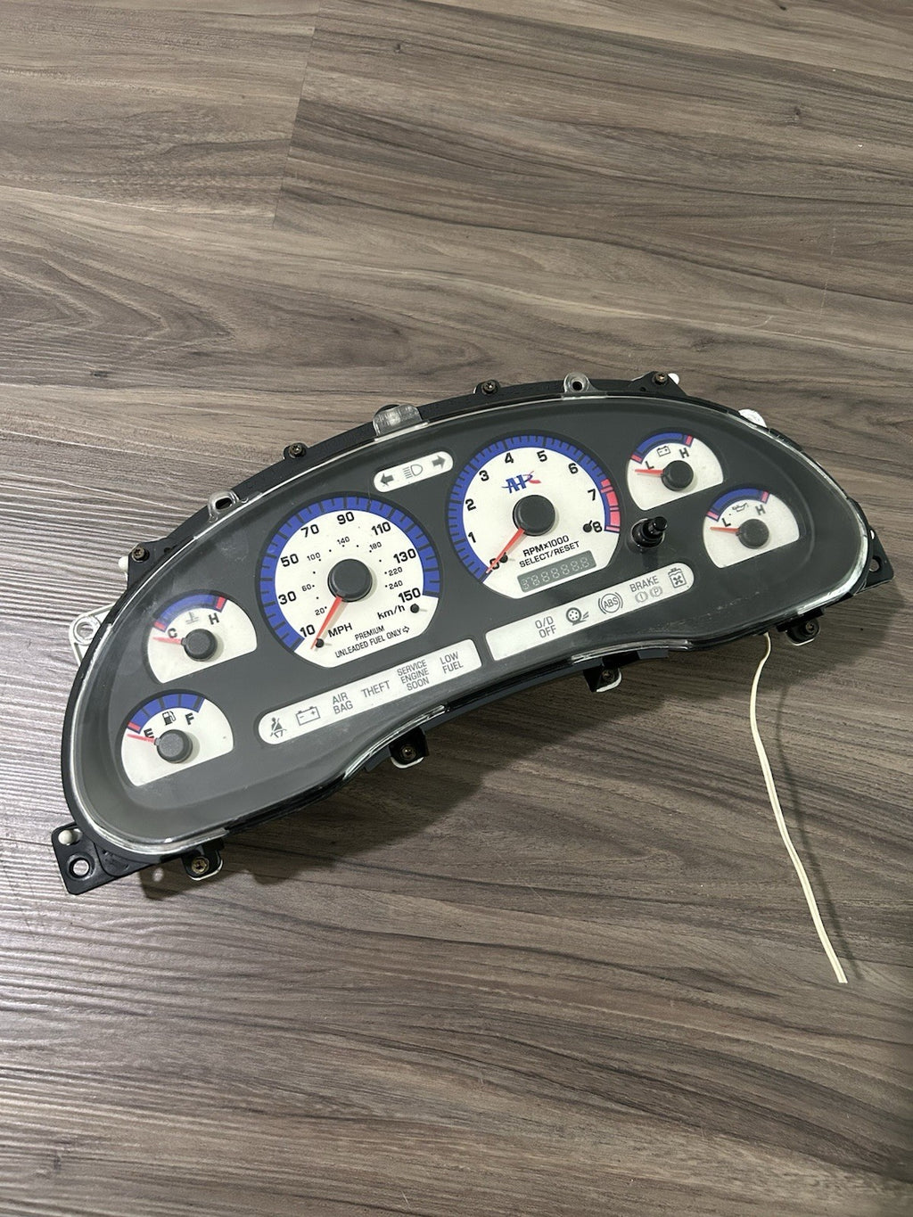 1999 2001 Ford Mustang Cobra Gt 150mph Speedometer Instrument Cluster APC