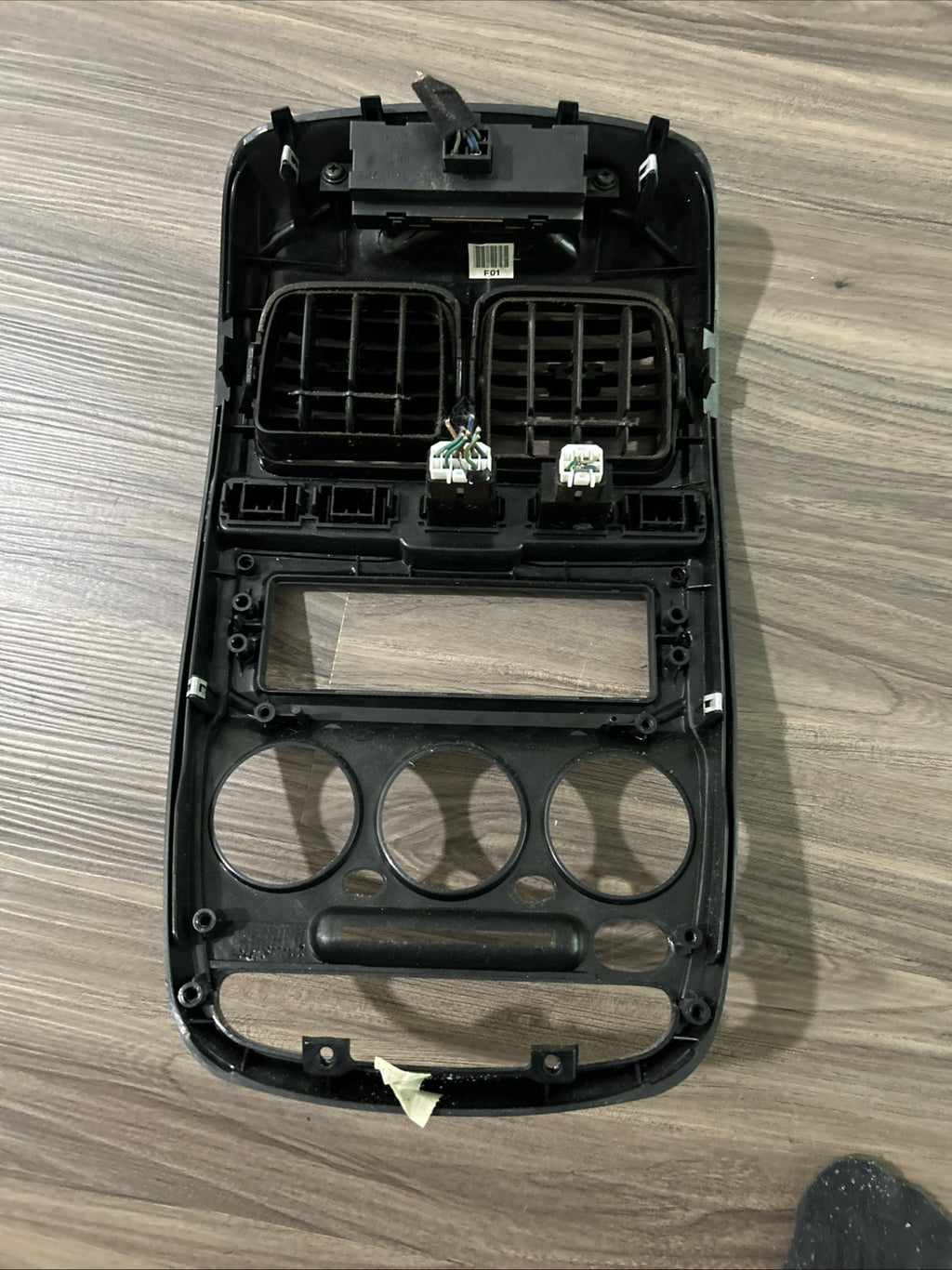 Hyundai Accent 2003 2004 2005 Dash Trim Air Vents Radio Climate Bezel Gray 03-05