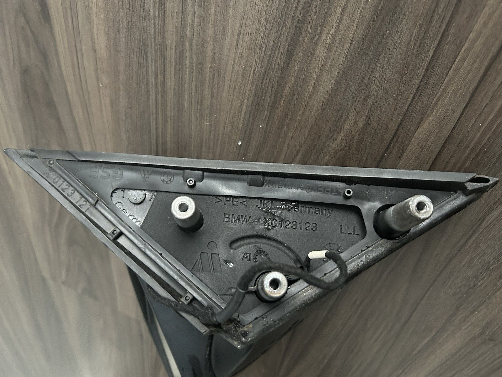 BMW E60 E61 2008 LEFT DRIVER SIDE DOOR AUTO FOLD DIM HEATED MIRROR OEM Black