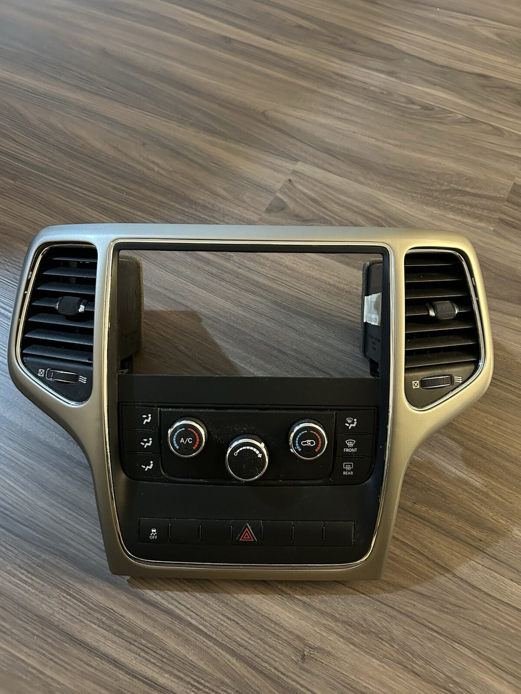 11-13 Jeep Grand Cherokee Durango Dash Radio Climate AC Heater Control Bezel OEM