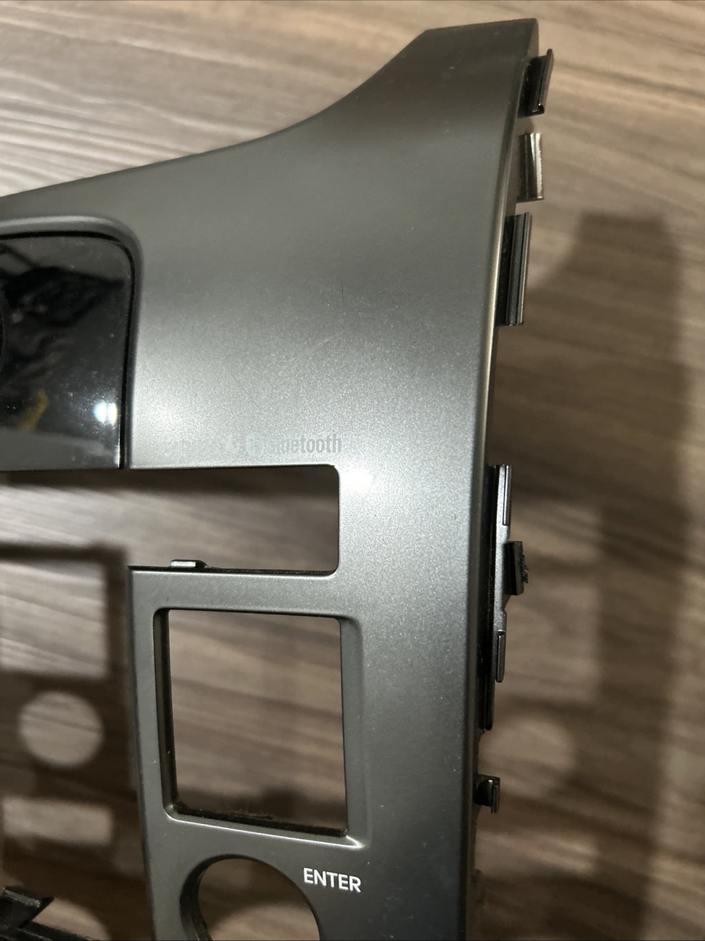 2010-2013 Kia Forte Radio Stereo Dash Bezel Trim Cover W/ Hazard