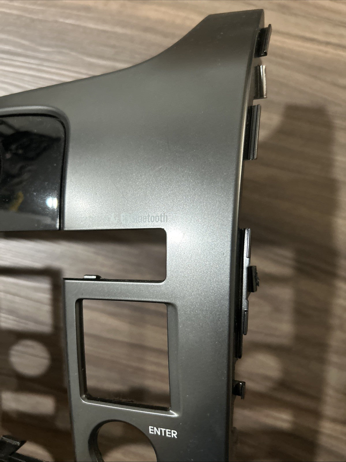 2010-2013 Kia Forte Radio Stereo Dash Bezel Trim Cover W/ Hazard