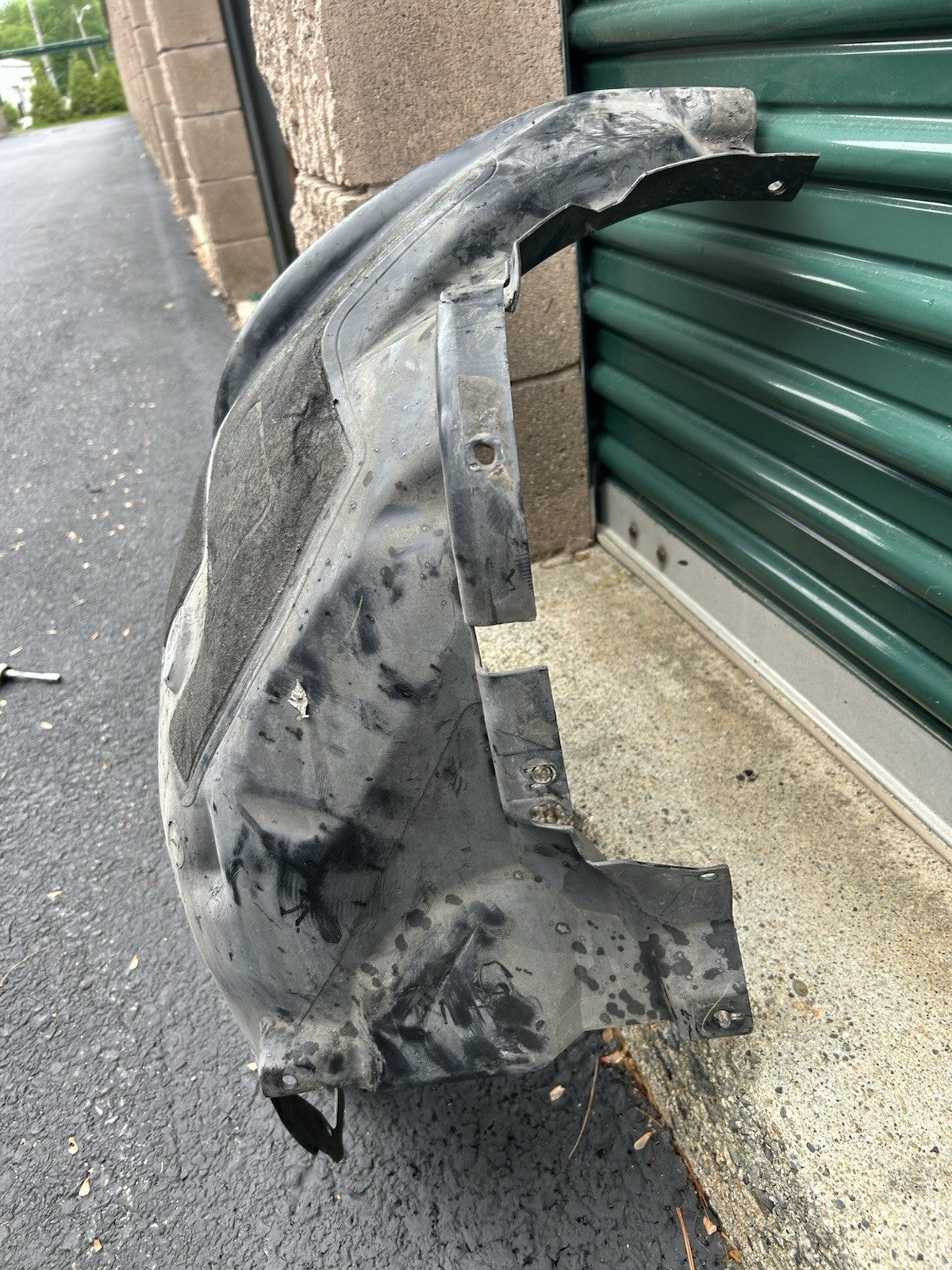 2014-2018 BMW X5 F15  FRONT RIGHT SIDE FENDER LINER FORWARD SPLASH SHIELD OEM