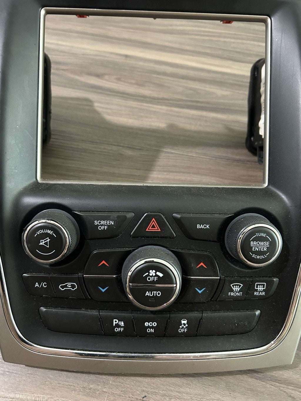 2014-2015 Jeep Grand Cherokee Temperature Control Unit Bezel P56054380AE