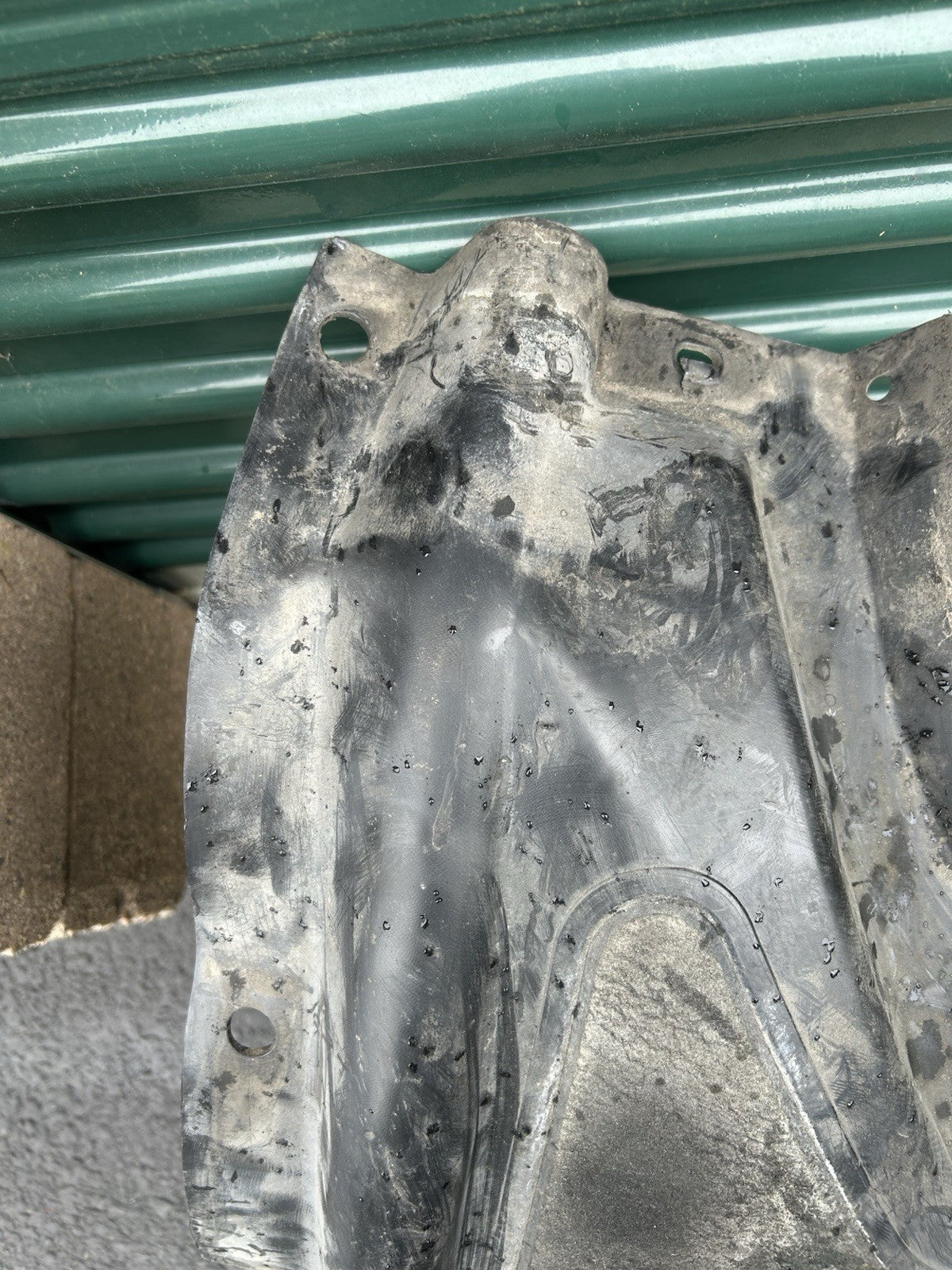 2014-2018 BMW X5 F15  FRONT RIGHT SIDE FENDER LINER FORWARD SPLASH SHIELD OEM