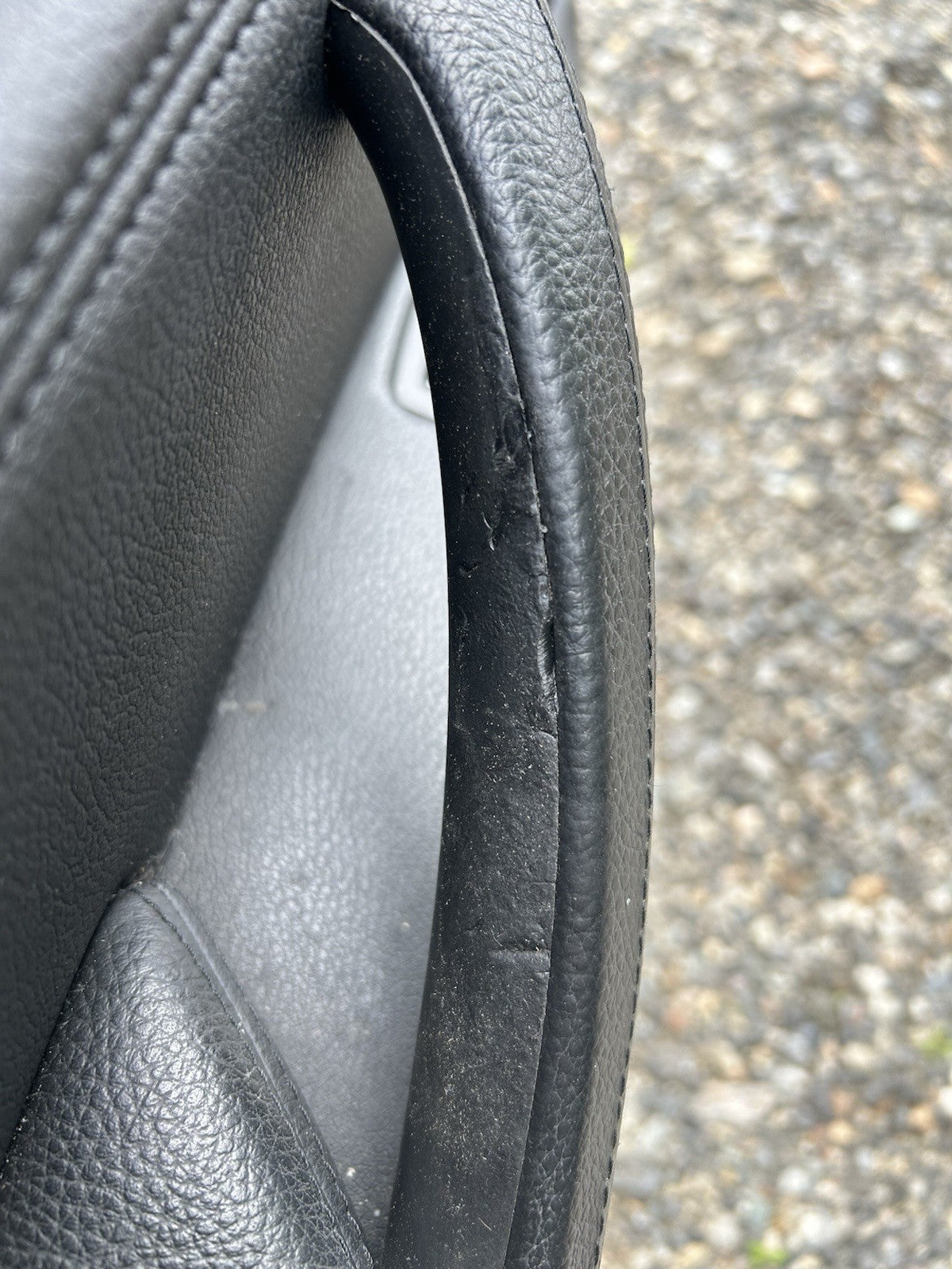 14-18 BMW X5 F15 Rear Left Driver Door Panel Card W/ Black OEM