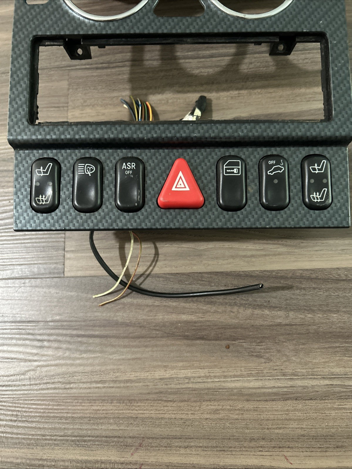 R170 97-04 Mercedes SLK Class Front Center Dash Center Console Panel Cover