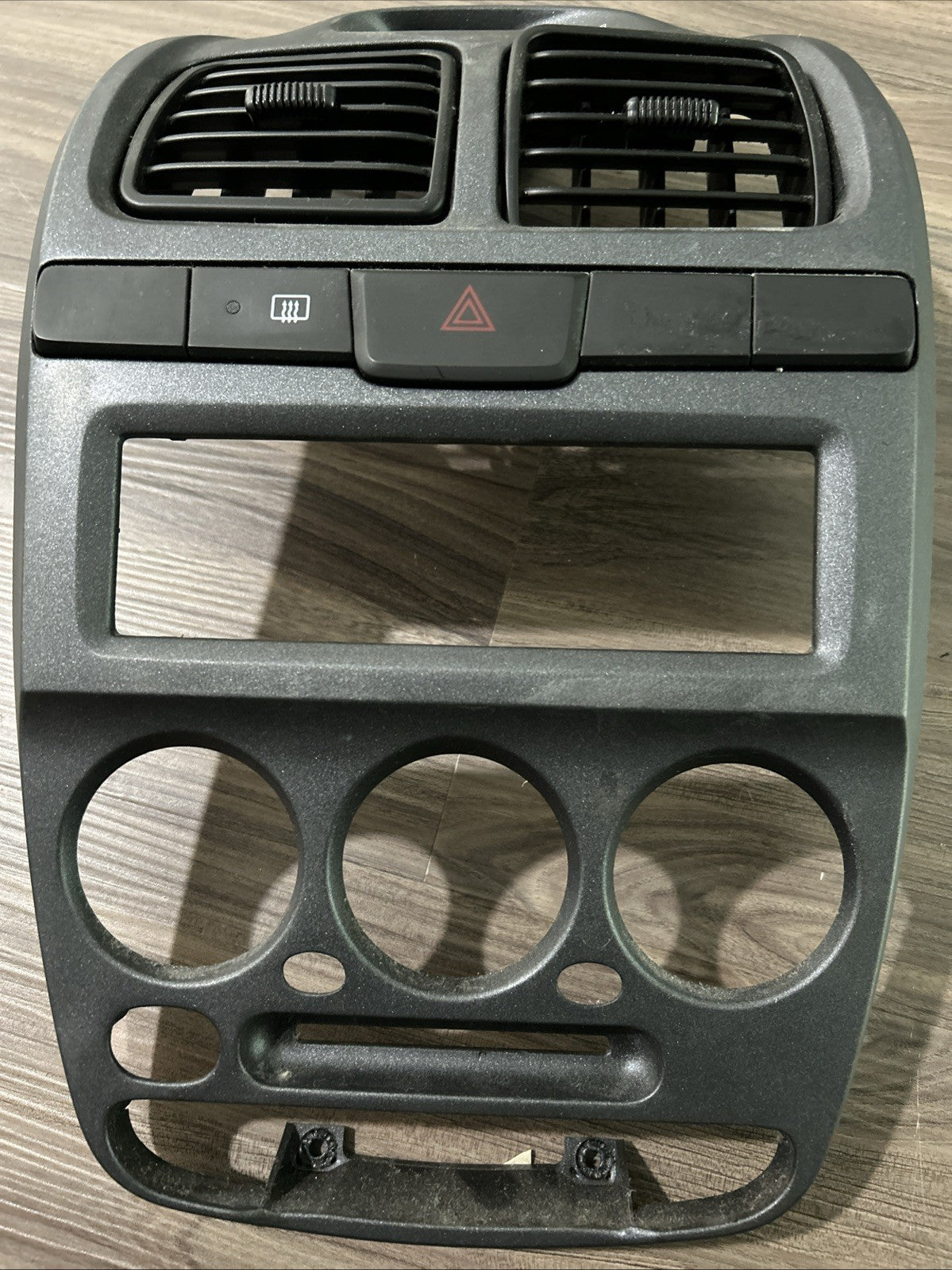 Hyundai Accent 2003 2004 2005 Dash Trim Air Vents Radio Climate Bezel Gray 03-05