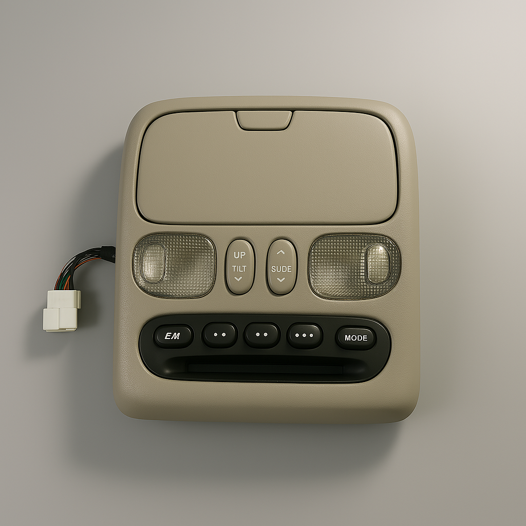 2001  - 2007 Toyota Sequoia Overhead Console Dome Light  Beige OEM