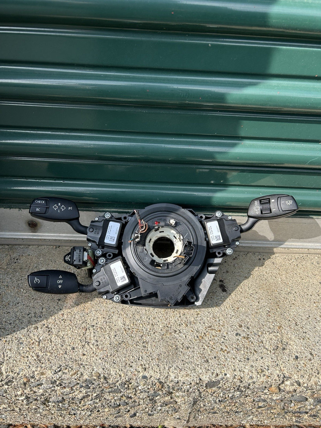 06 07 08 09 10 BMW 528xi oem clock spring turn wiper cruise switch assembly