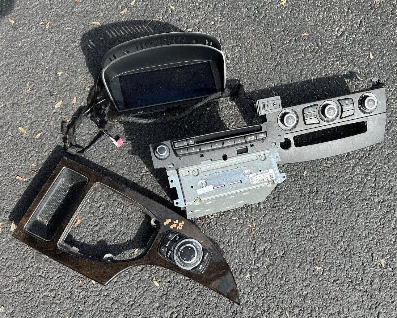 BMW E60/61 - M5, E63 M6 series CIC HHD DVD proff Navigat, DAB, Sat nav RETROFIT