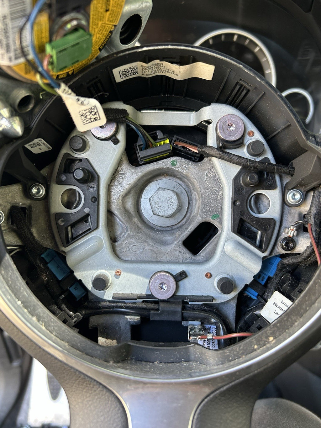 2014-2018 BMW X5 F15 15-19 BMW X6 F16 STEERING WHEEL W/ PADDLES (BLACK) M-SPORT!