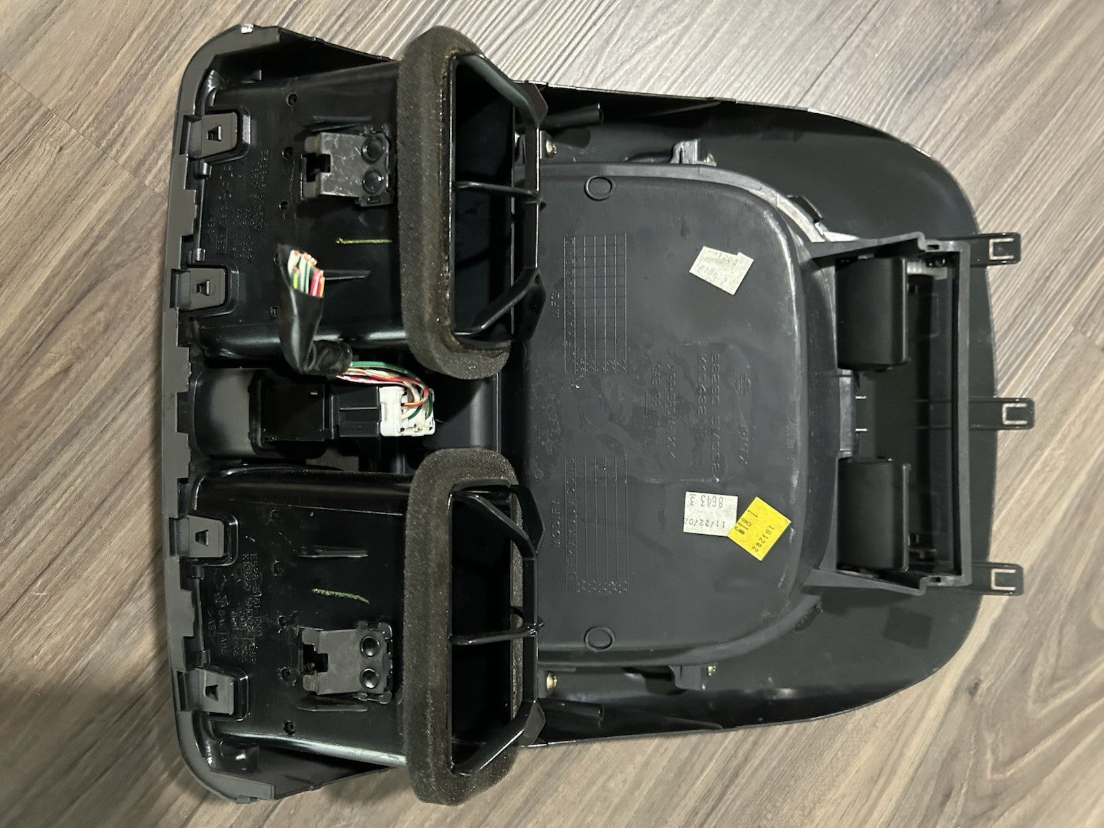 2000-2006 Nissan Sentra Center Dash Vents Cubby Storage Compartment Gray