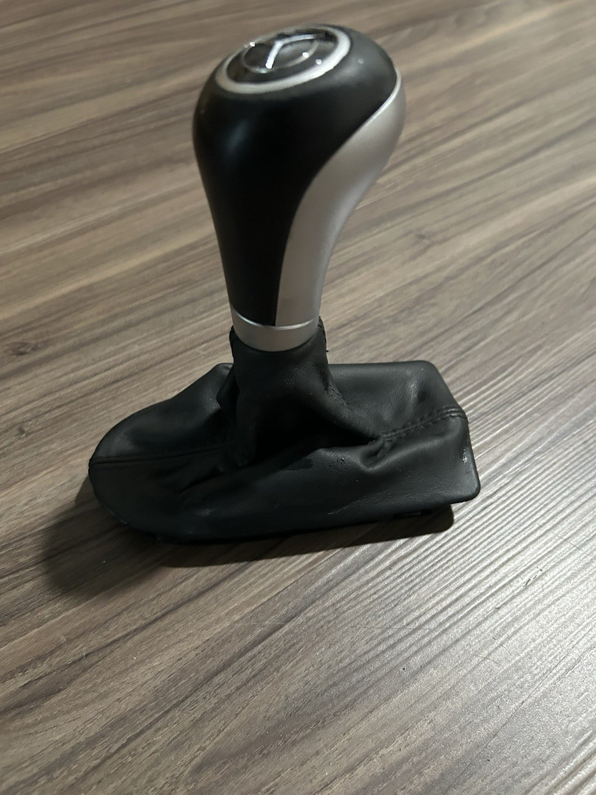 2007-2009 Mercedes W211 E350 E550 OEM Shifter Knob & Boot BLACK & METAL  #147