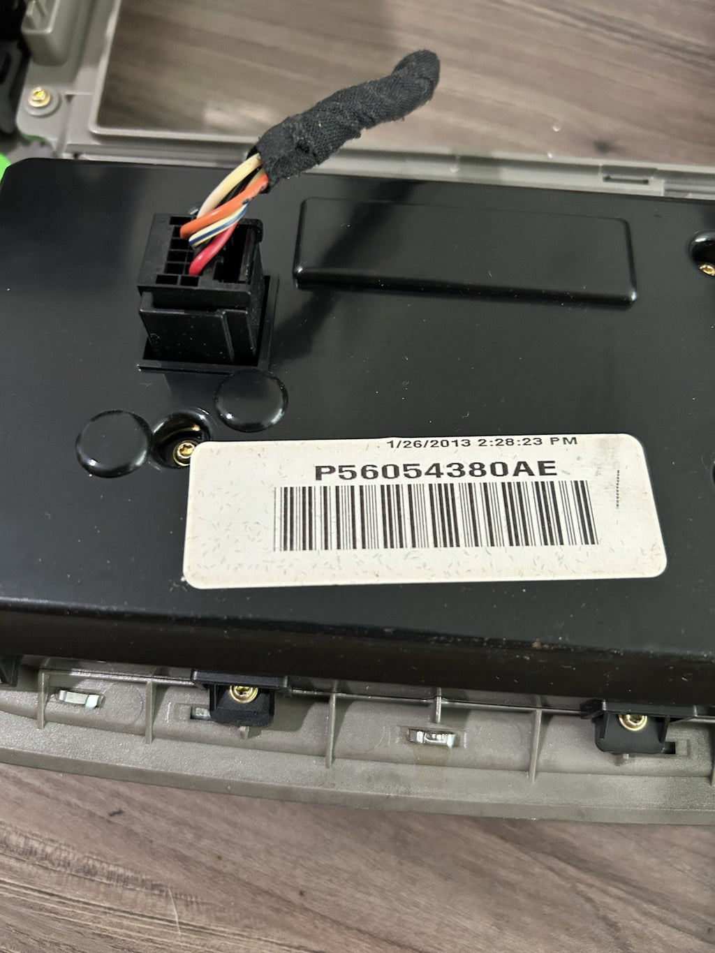 2014-2015 Jeep Grand Cherokee Temperature Control Unit Bezel P56054380AE