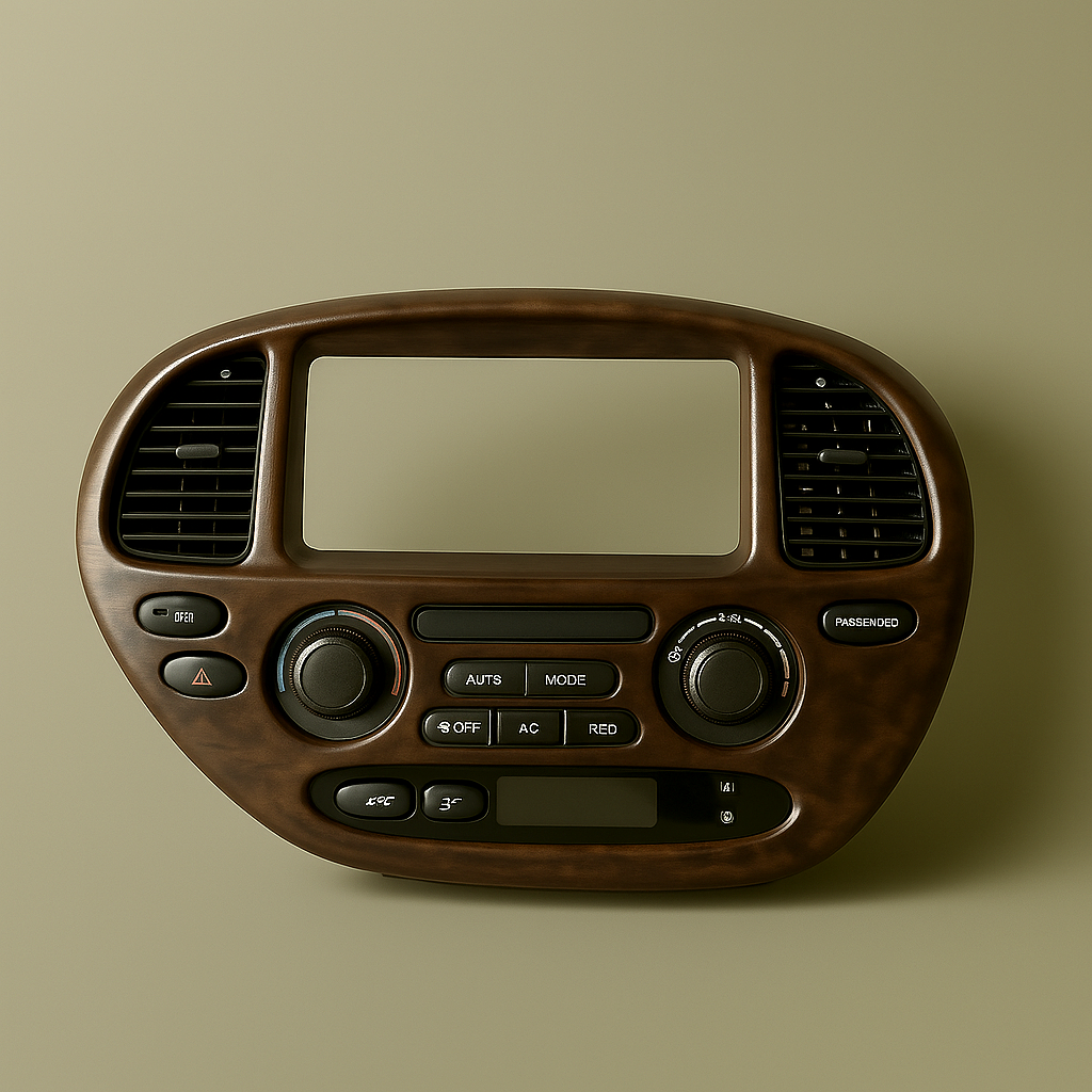 2001-2007 Toyota Sequoia 4x4 Heater Control Knob Switch Panel Radio Bezel OEM