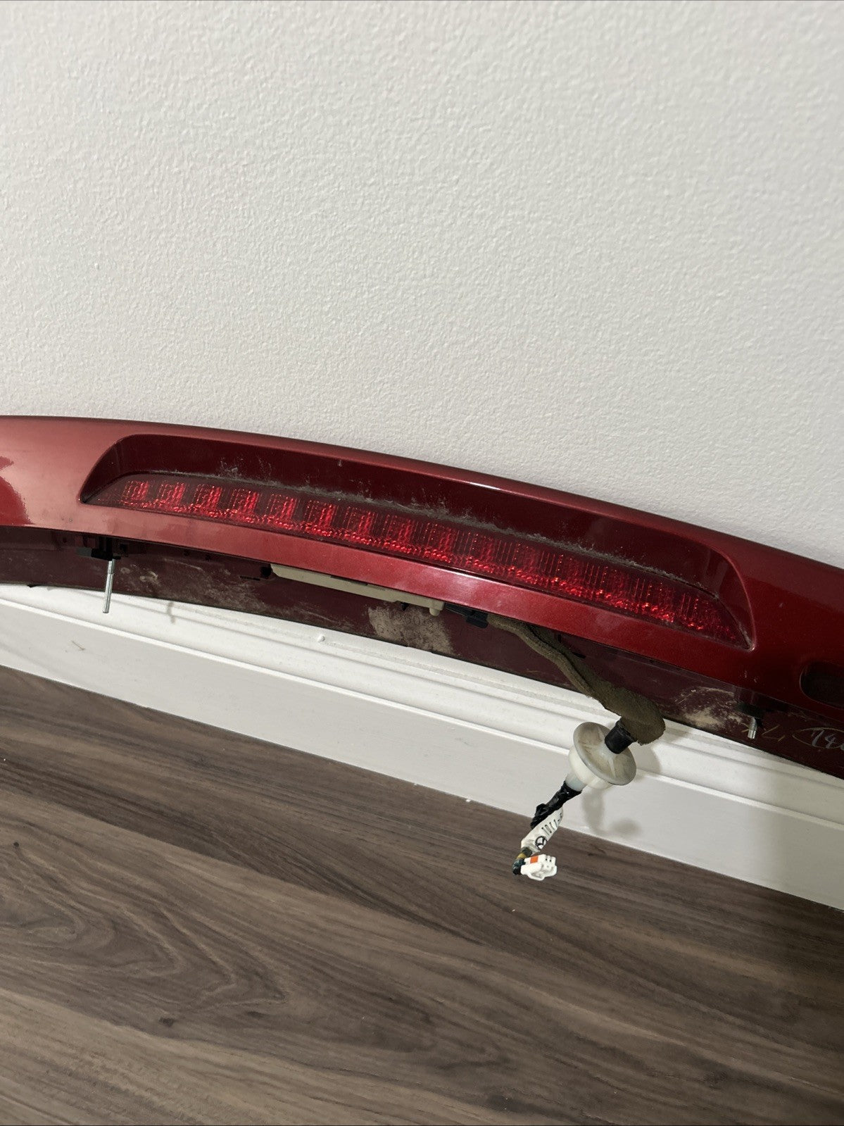 MAZDA CX-9 CX9 REAR LIFT GATE SPOILER THIRD BRAKE LIGHT  2007-2015 OEM Red 32V