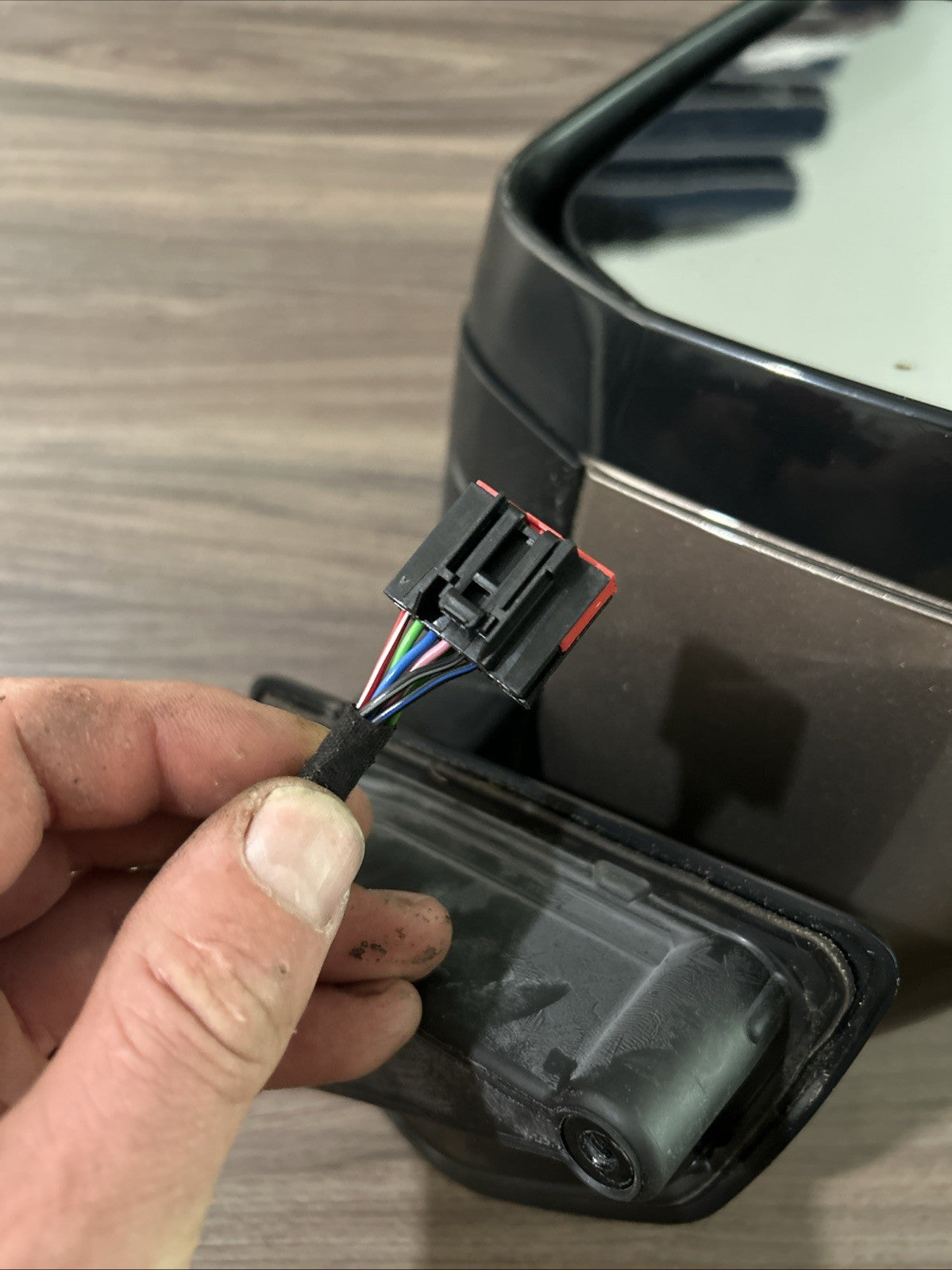 Right Passenger Side View Mirror Power Folding 2014-2016 ROVER LR4 OEM LRC 997