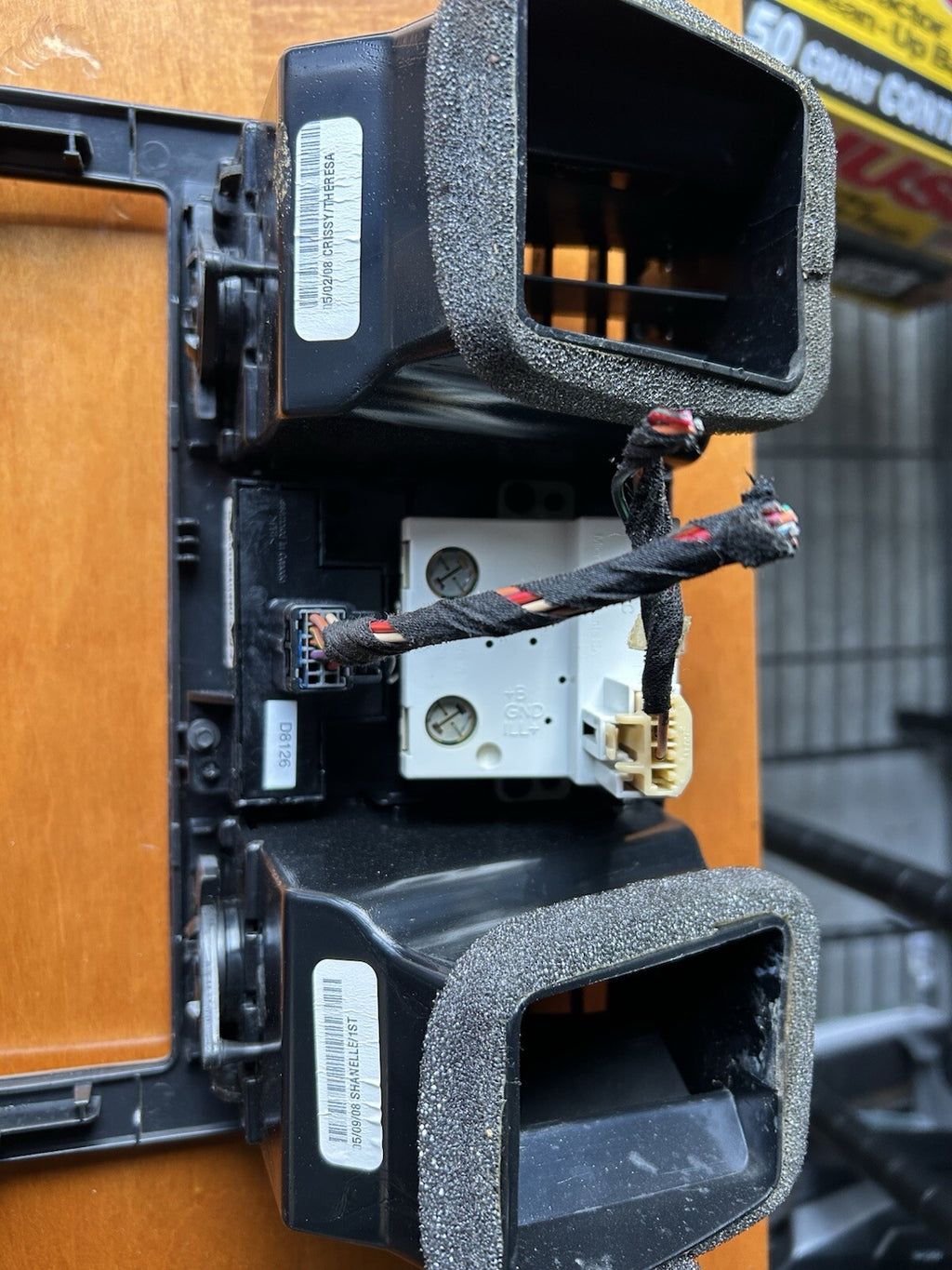 2008 2009 2010 Chrysler 300 Dash Heater A/C Climate Control Radio Panel H1696 DG