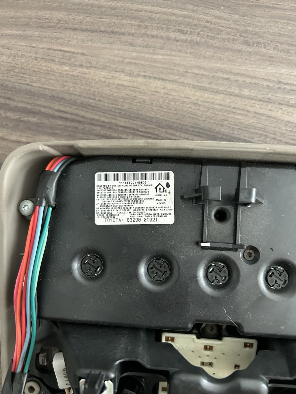 2001  - 2007 Toyota Sequoia Overhead Console Dome Light  Original OEM