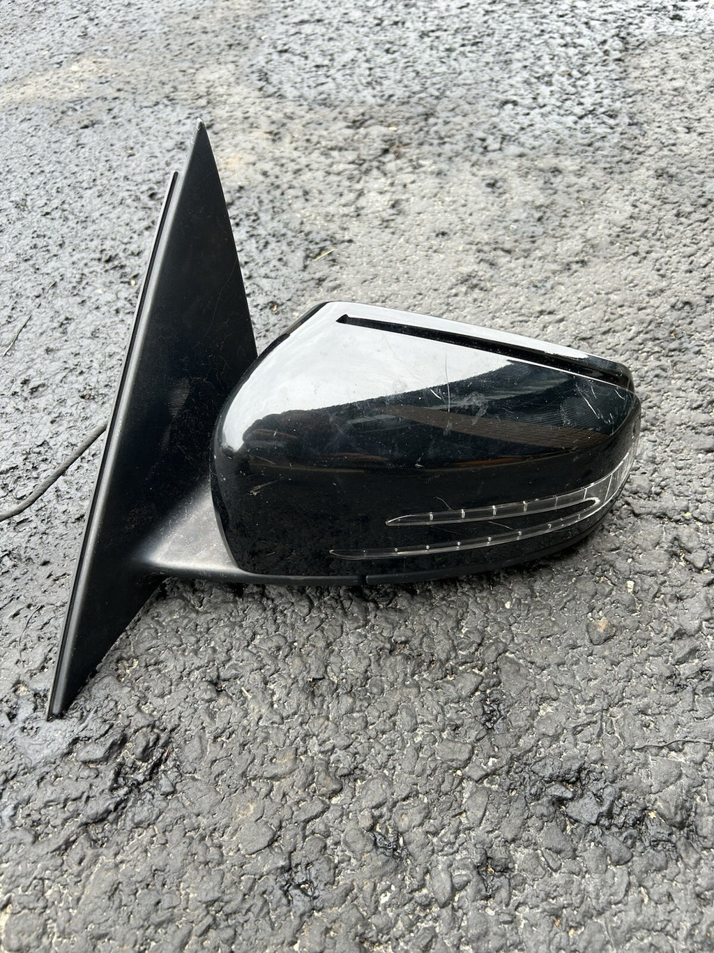 2010 2011 Mercedes Benz W204 C300 Left Driver Side Door Mirror 2048105716 Black
