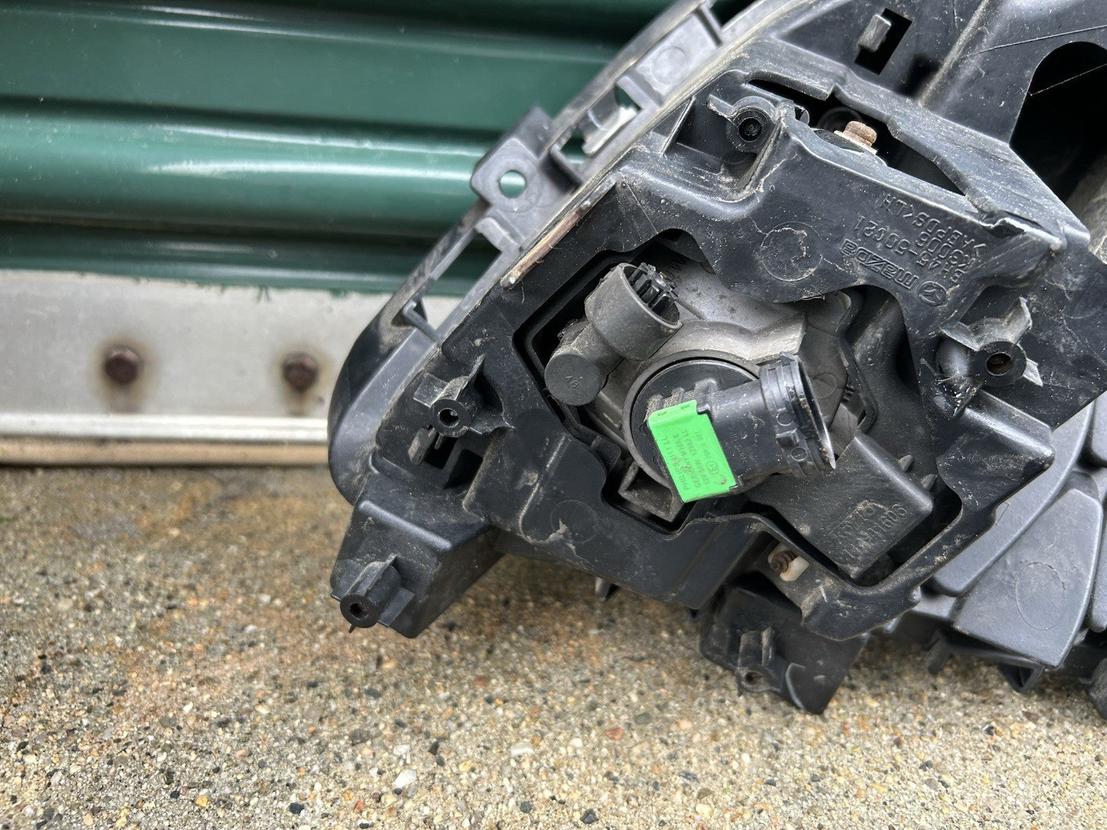 2010 2011 2012 Mazda CX-7 Bumper Grille Left Fog Light Insert  OEM