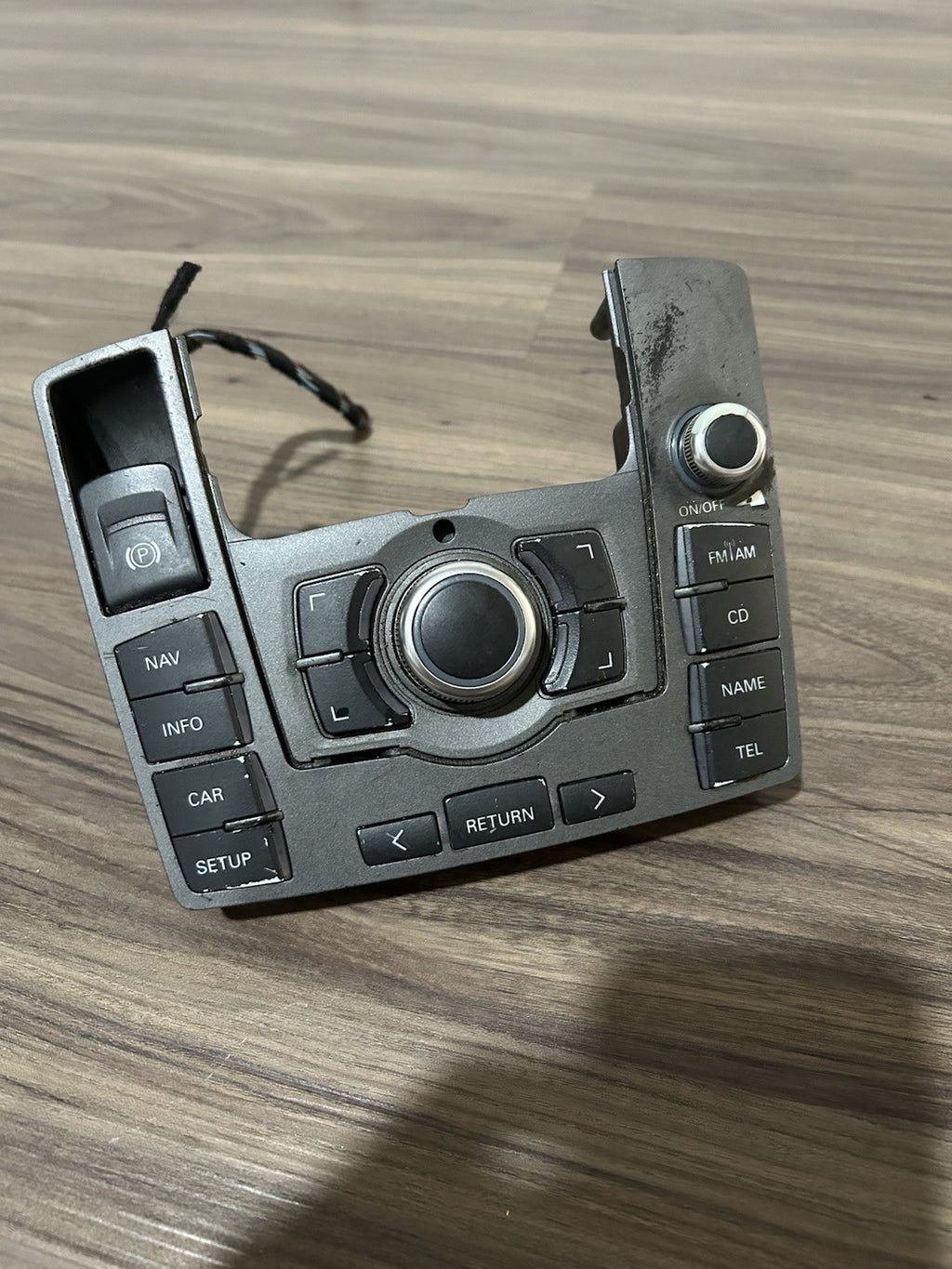 2005-2011 Audi A6 Console Navigation Radio Interface Control Switch Panel OEM