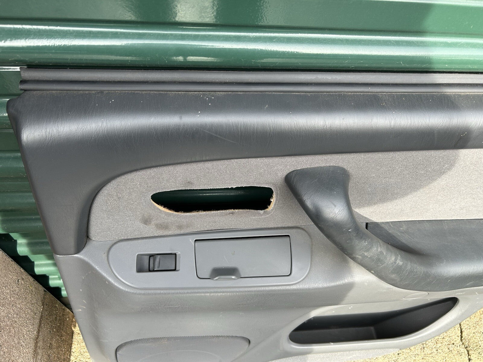 2001-2007 TOYOTA Tundra REAR Right Passenger SIDE DOOR PANEL TRIM Gray OEM