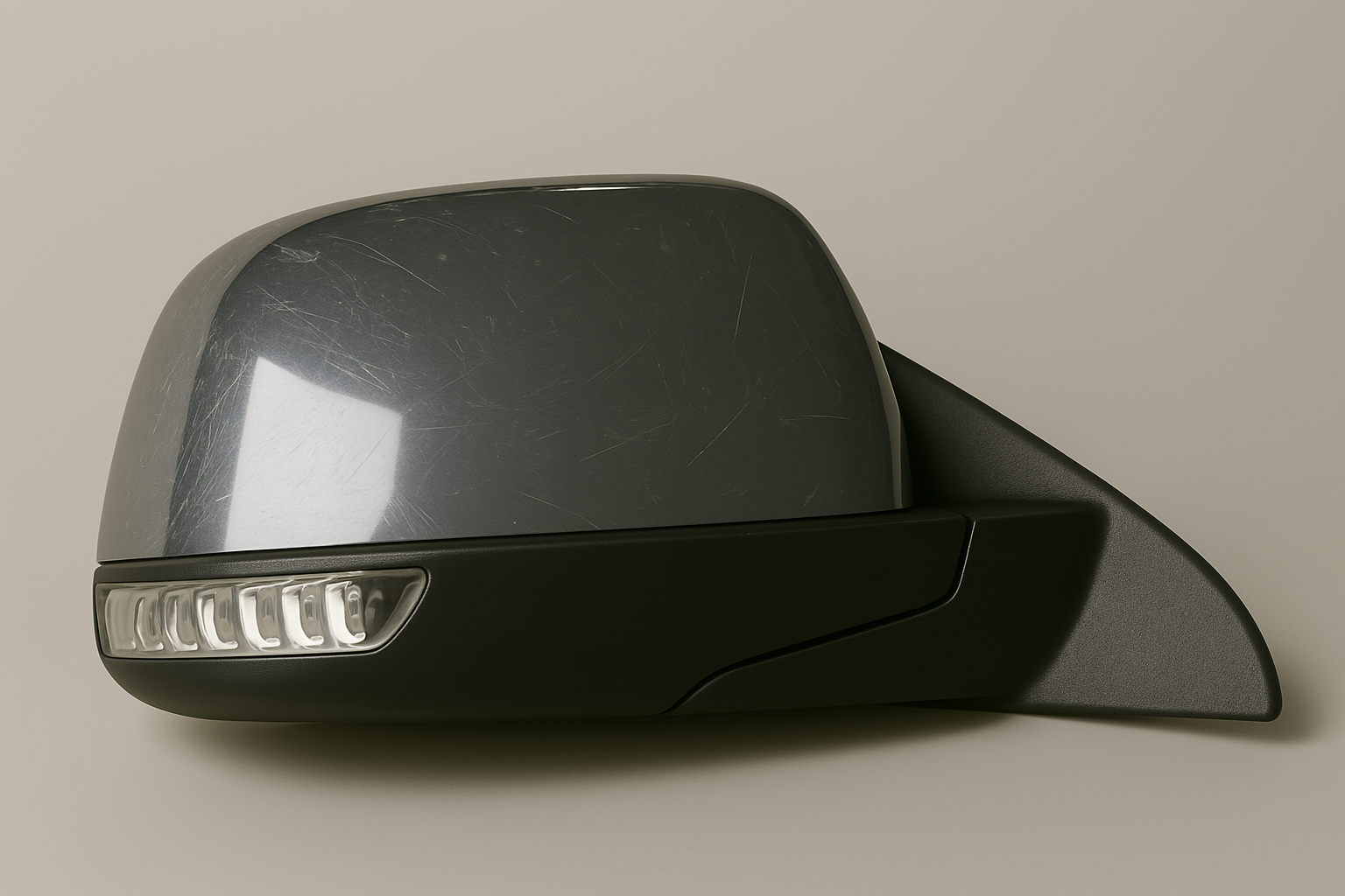 2011-2018 Jeep Grand Cherokee Right Passenger Side View Power Door Mirror Chrome