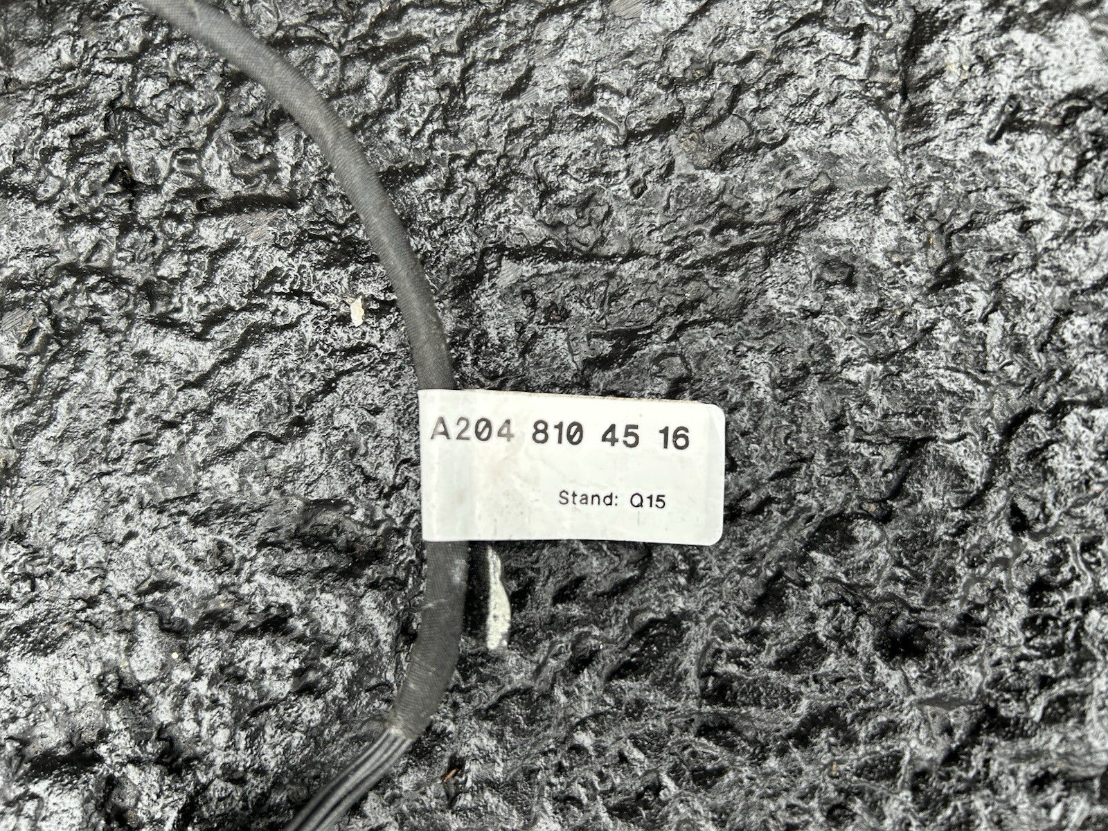 2010 2011 Mercedes Benz W204 C300 Left Driver Side Door Mirror 2048105716 Black