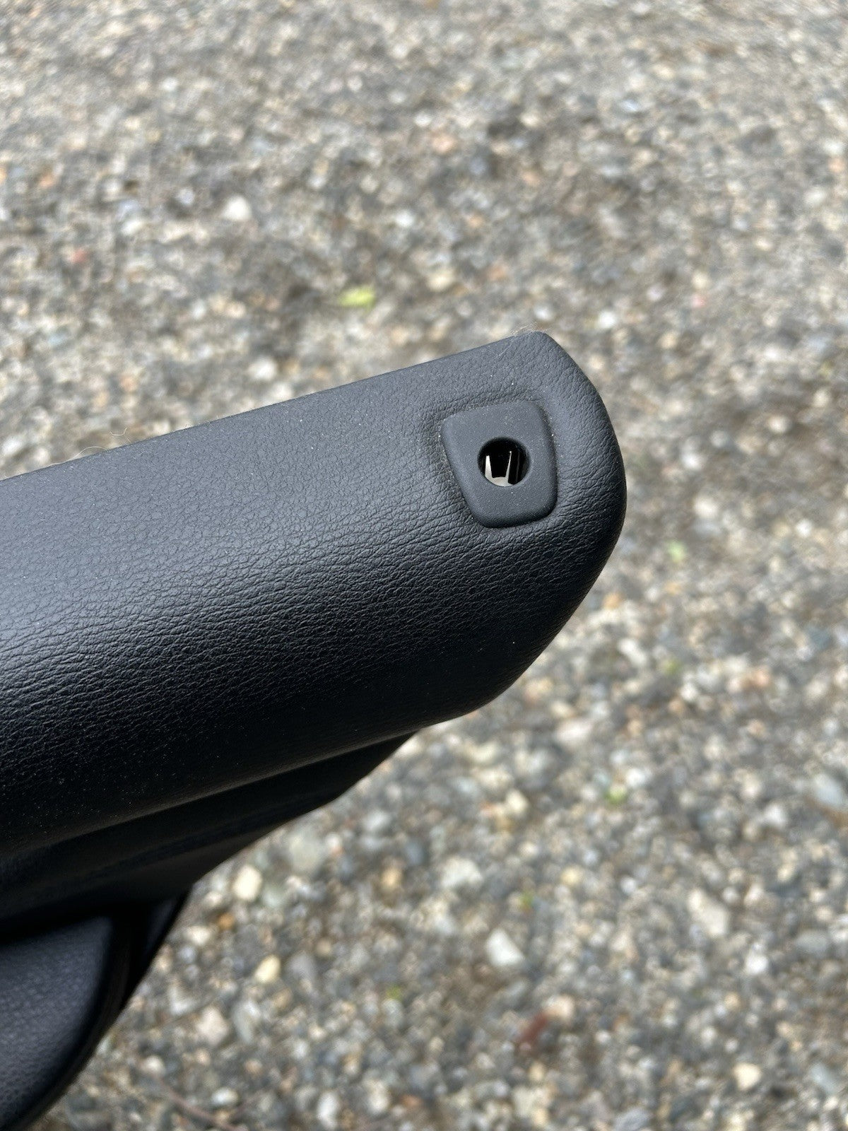 ⭐ 14-18 Bmw F15 X5 Rear Right Passenger Door Card Panel Trim Cover Black Oem