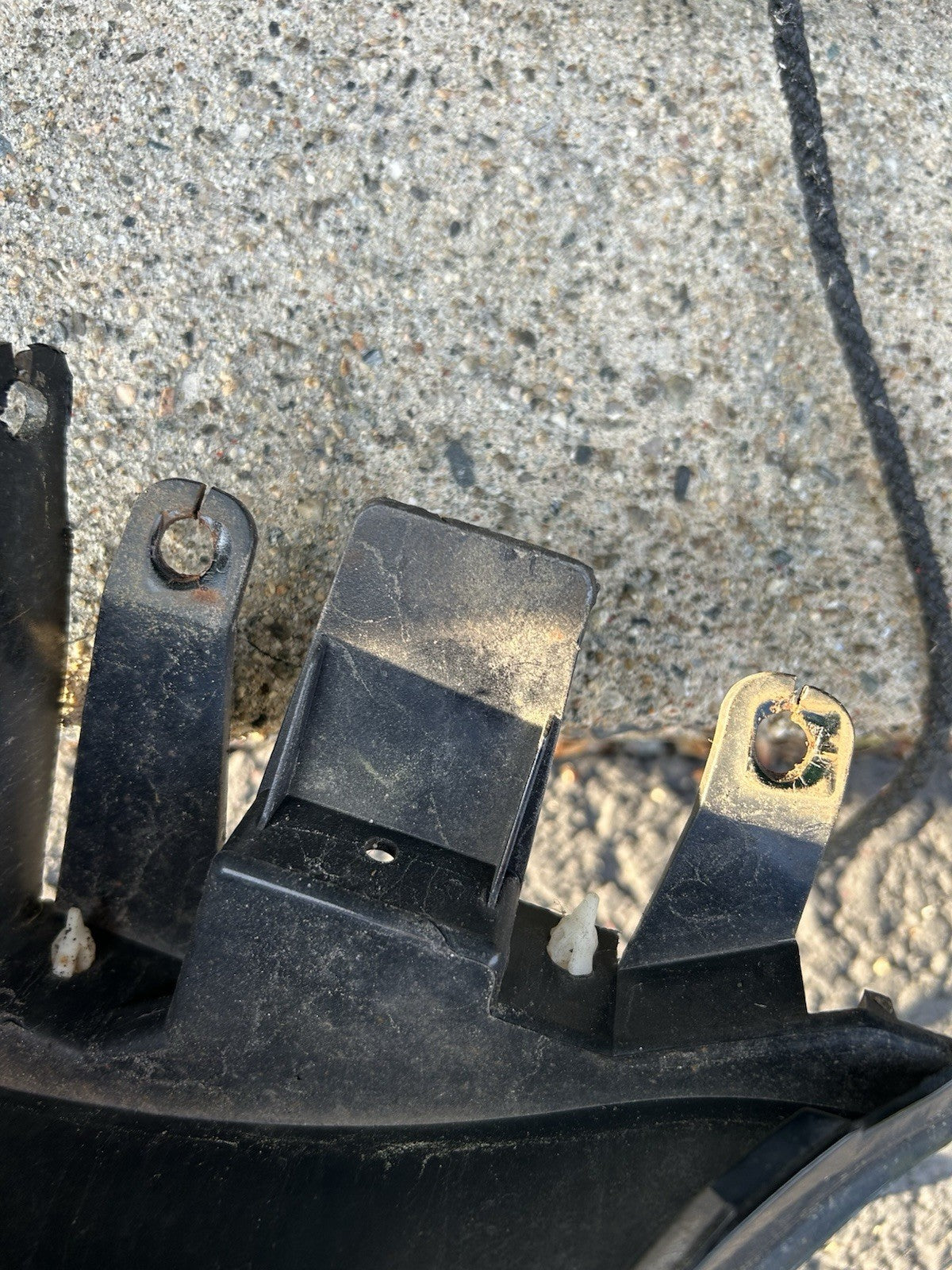 03-09 LEXUS GX470 LEFT DRIVER FRONT FENDER FLARE BLACK 202