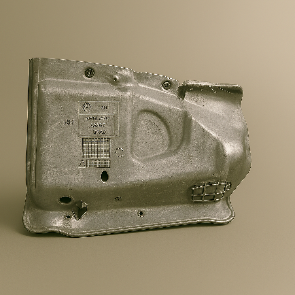 BMW F15 X5 F16 X6 FRONT RIGHT WHEEL HOUSING TRIM 7325402 OEM