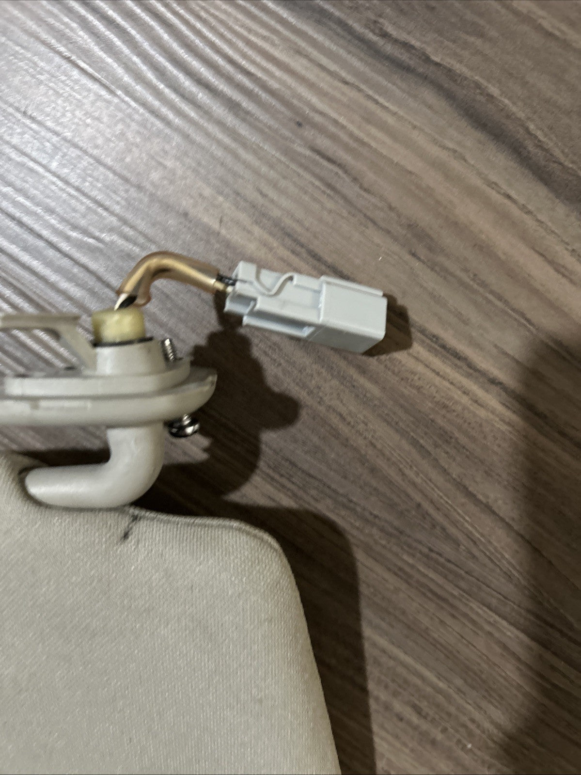 2007-2012 Acura RDX Sun Visor driver & passenger set (taupe / light gray)