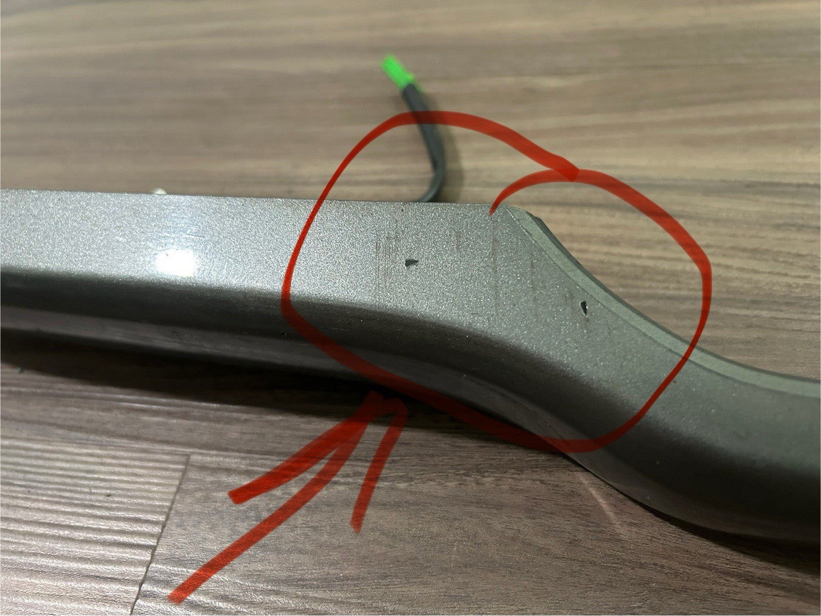 2009-2015 Honda Pilot Rear Trunk Hatch Tailgate Lower Handle OEM NH705M Gray