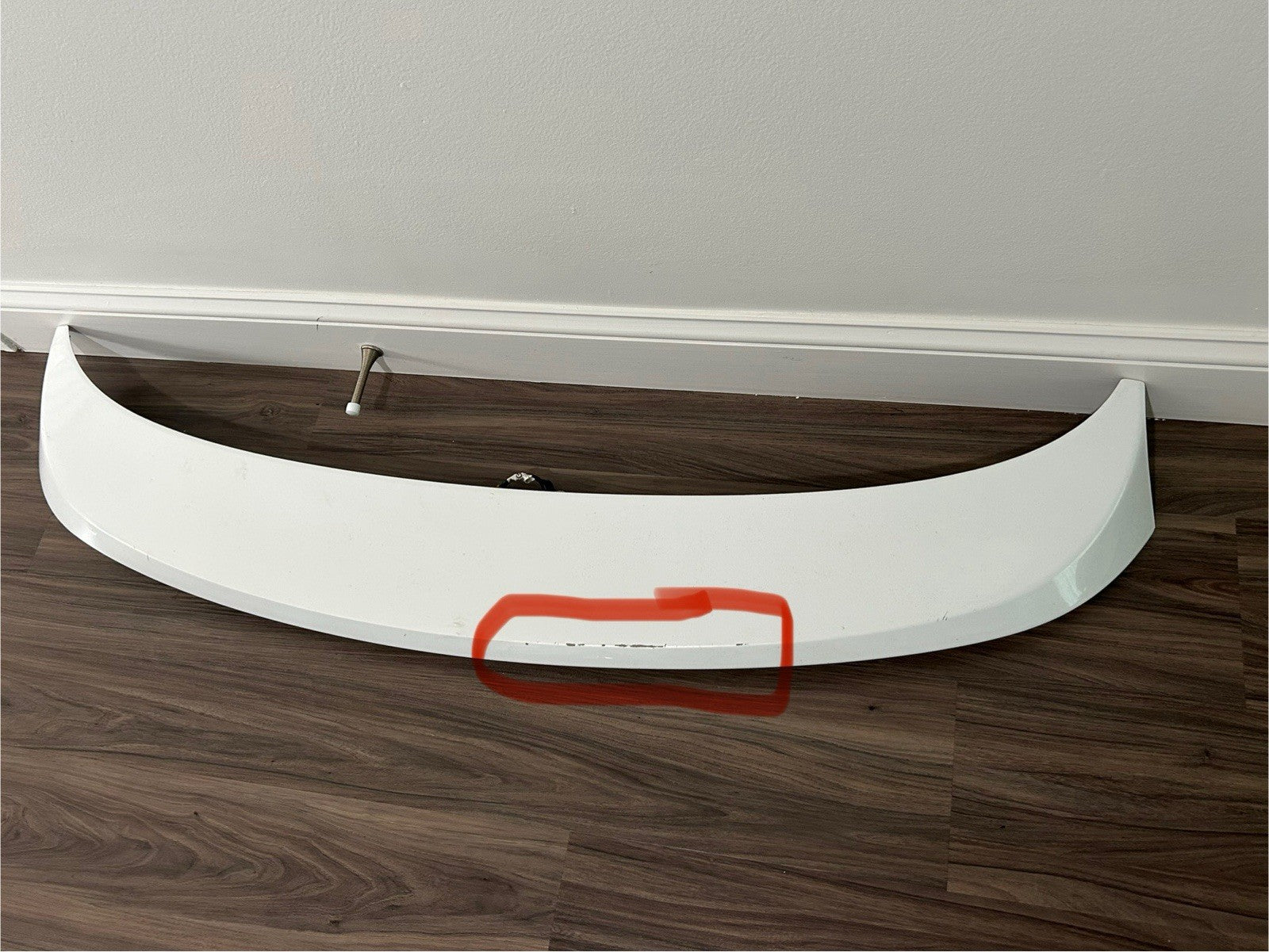 MAZDA CX-9 CX9 REAR LIFT GATE SPOILER THIRD BRAKE LIGHT  2007-2015 OEM White 34K