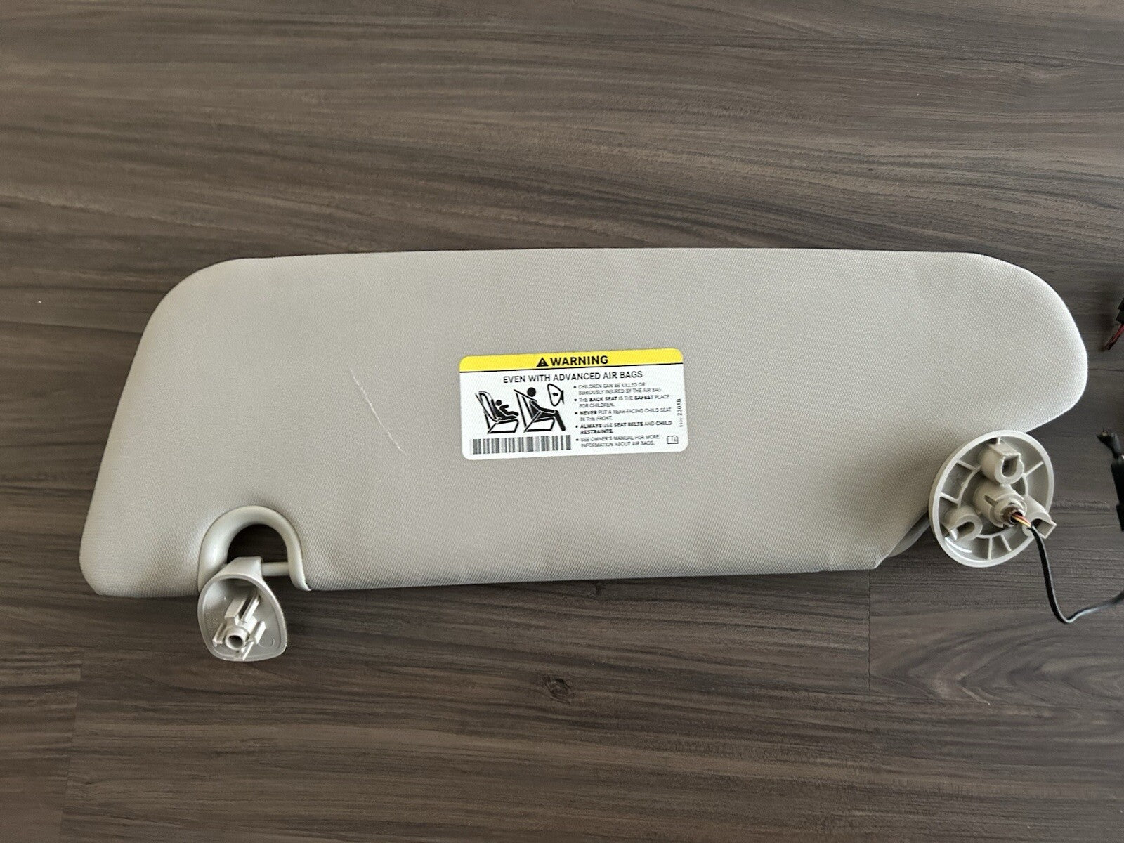 08-16 Dodge Grand Caravan / Chrysler Town Country Sun Visor Homelink Gray OEM