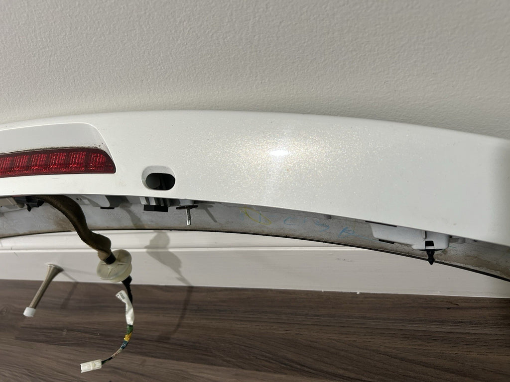 MAZDA CX-9 CX9 REAR LIFT GATE SPOILER THIRD BRAKE LIGHT  2007-2015 OEM White 34K