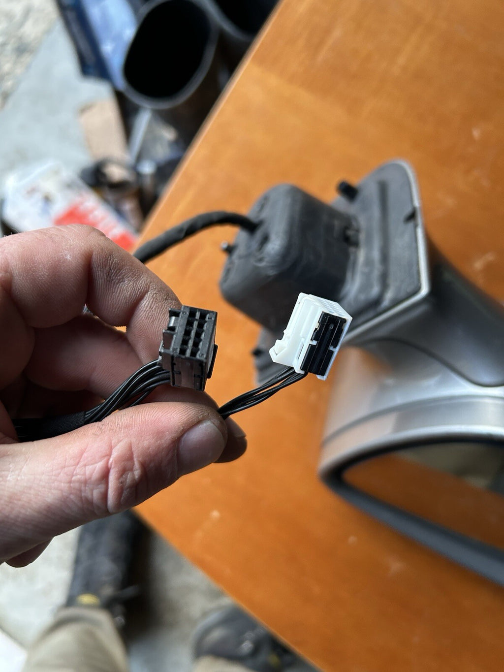 OEM 2007-2009 MERCEDES E350 E550 W211 DRIVER SIDE DOOR MIRROR C723  OEM 13 Pin