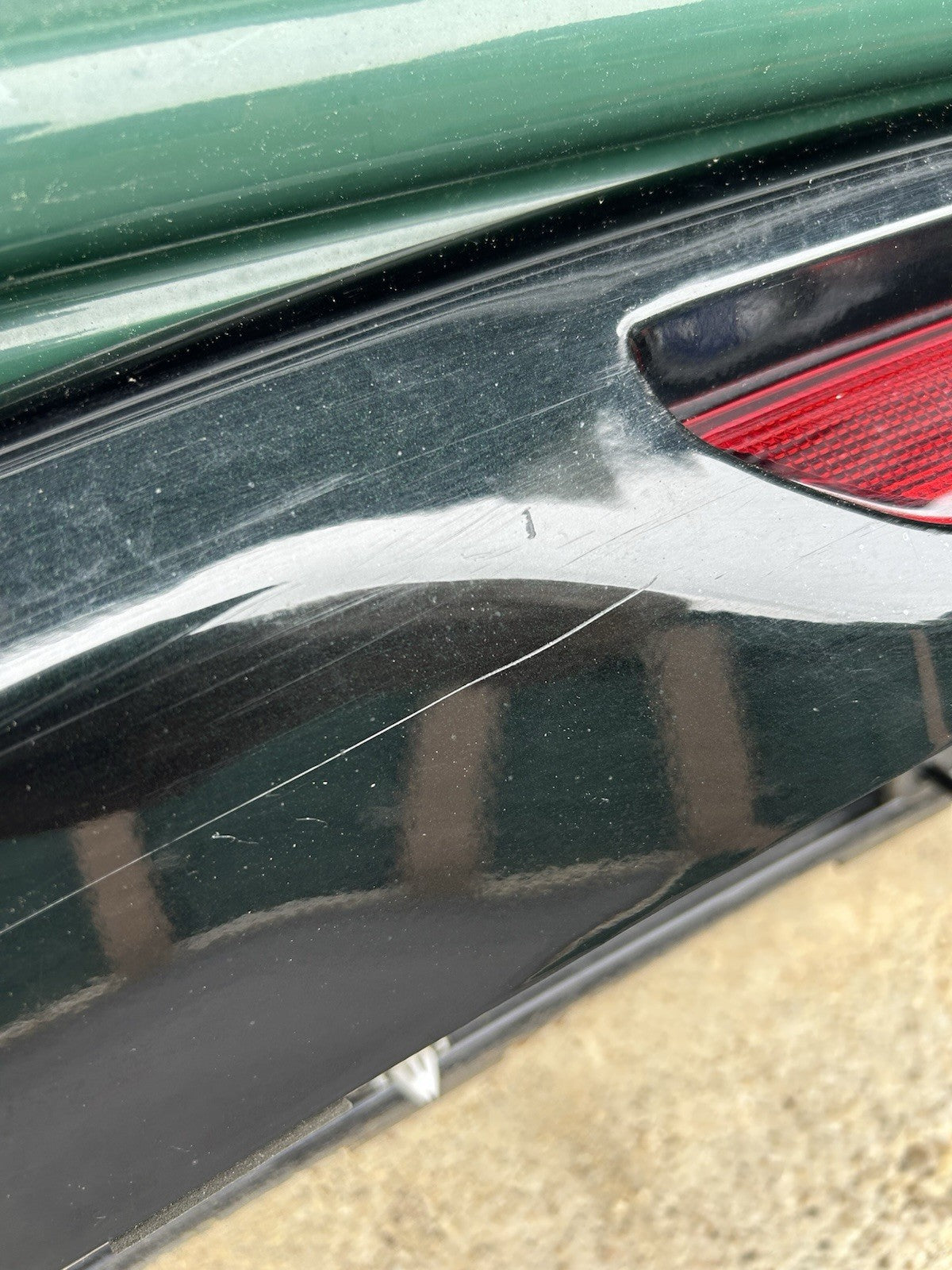 2014-2021 Jeep Grand Cherokee Rear Liftgate Upper Spoiler Wing w/Light Black OEM