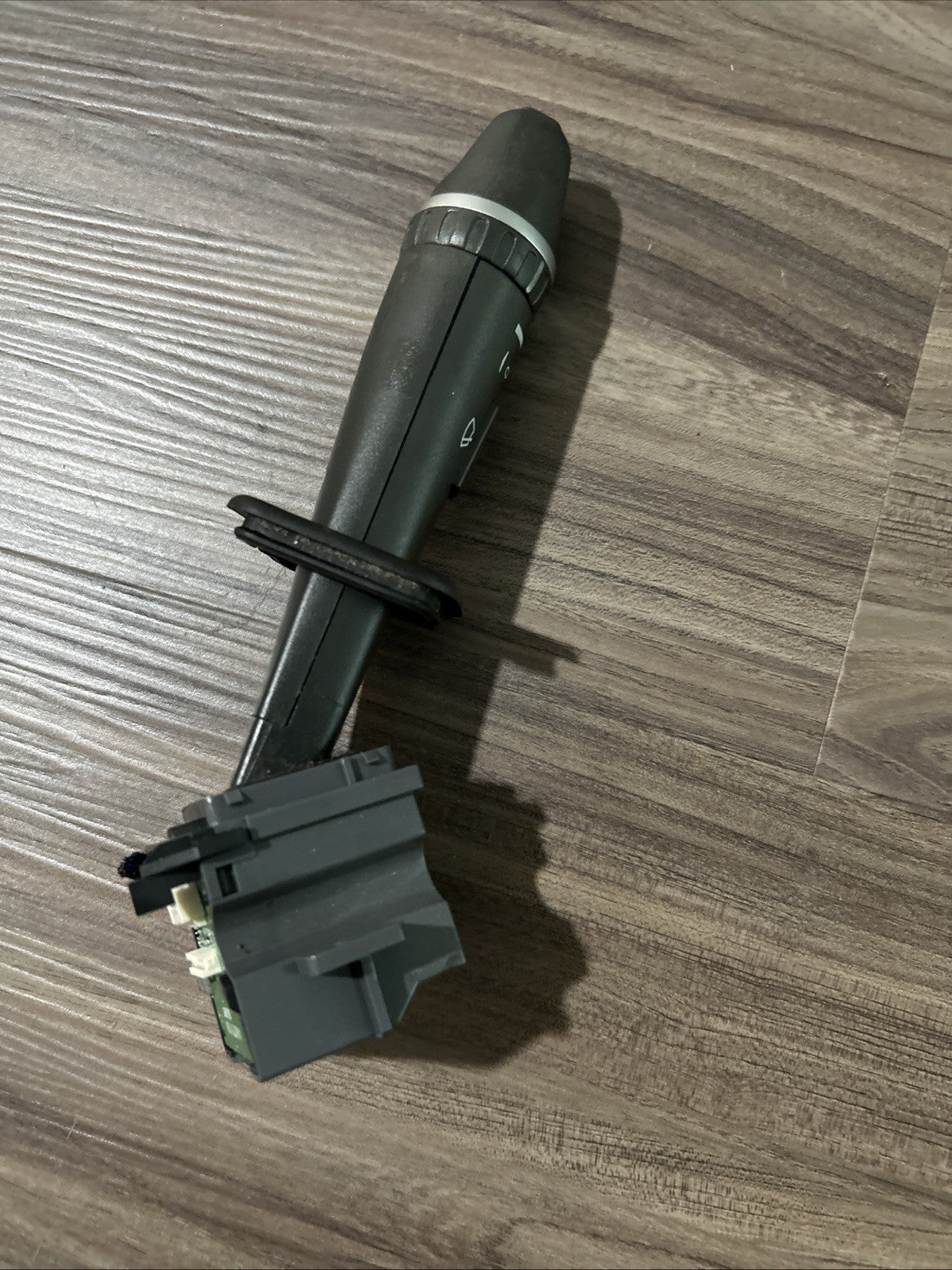 Genuine Volvo S60 S80 Wiper Arm Control Switch Stalk with Silver Trim 30739295