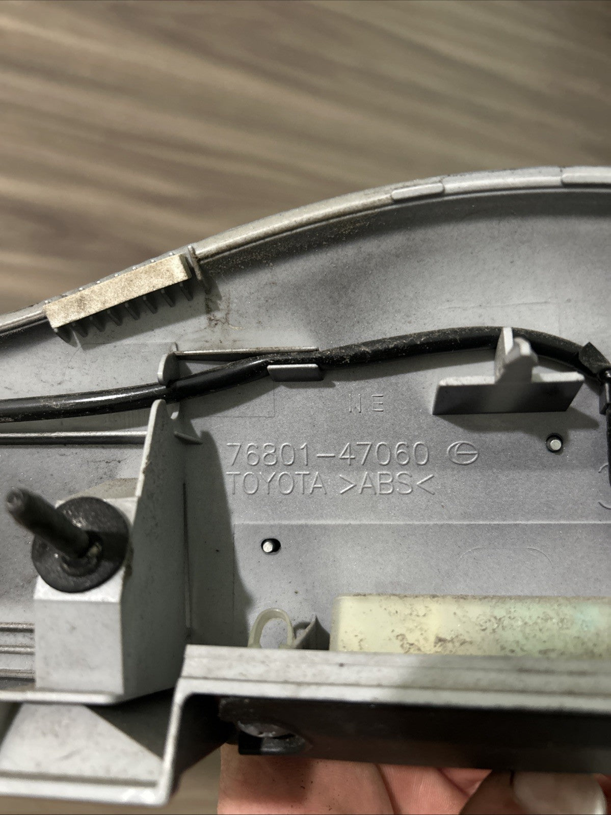 2004-2009 Toyota Prius Rear Liftgate Handle Garnish Trim OEM Gray 1G3