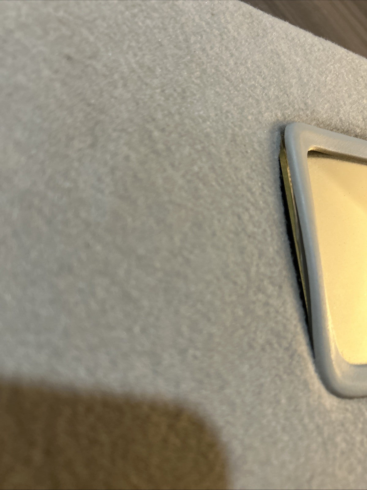 2004-2011 CHEVROLET COLORADO GMC CANYON SUN VISOR SHADE PASSENGER SIDE GRAY