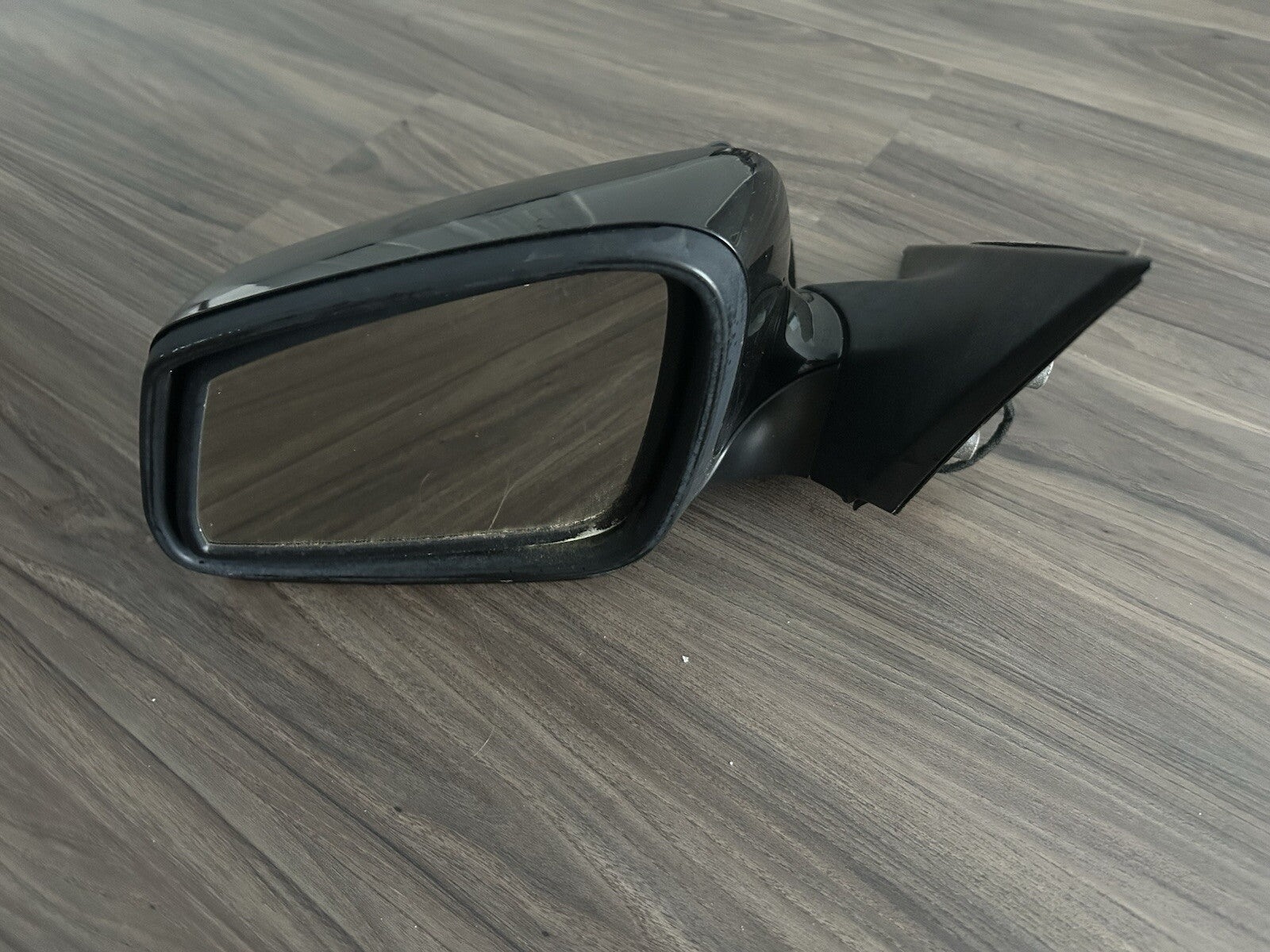 BMW E60 E61 2008 LEFT DRIVER SIDE DOOR AUTO FOLD DIM HEATED MIRROR OEM Black